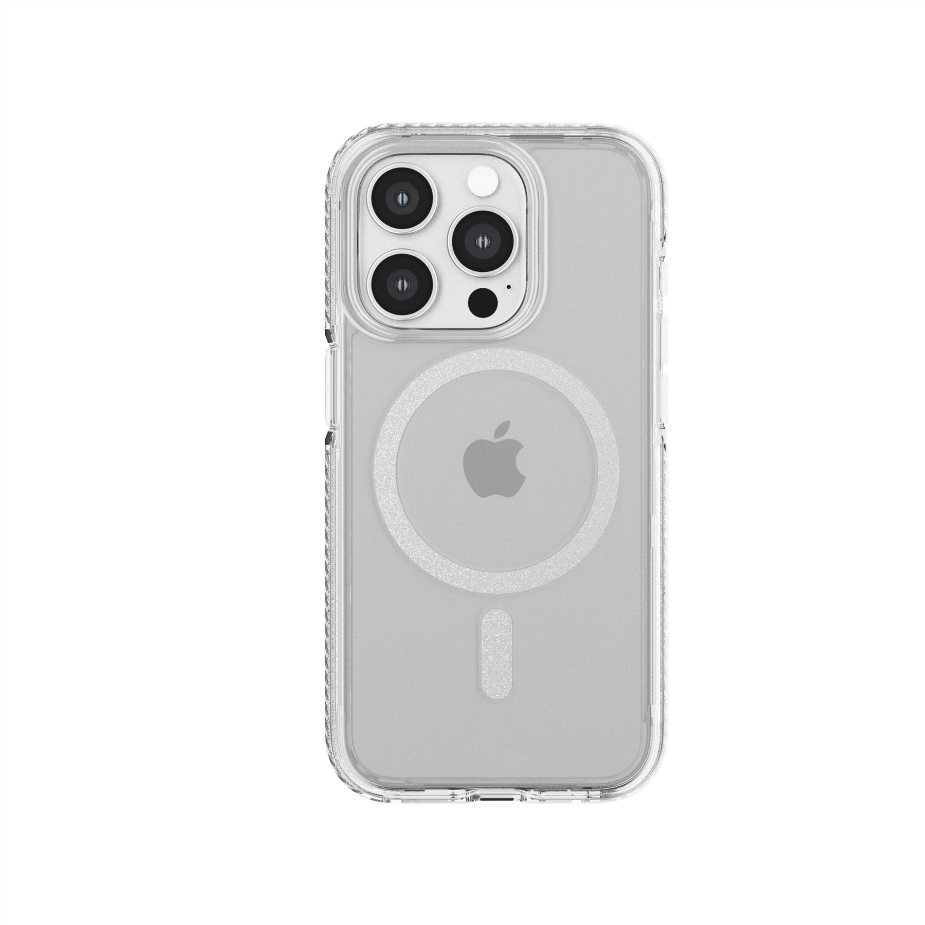 Tech21 EvoCrystal iPhone 15 Pro Hülle White Titanium