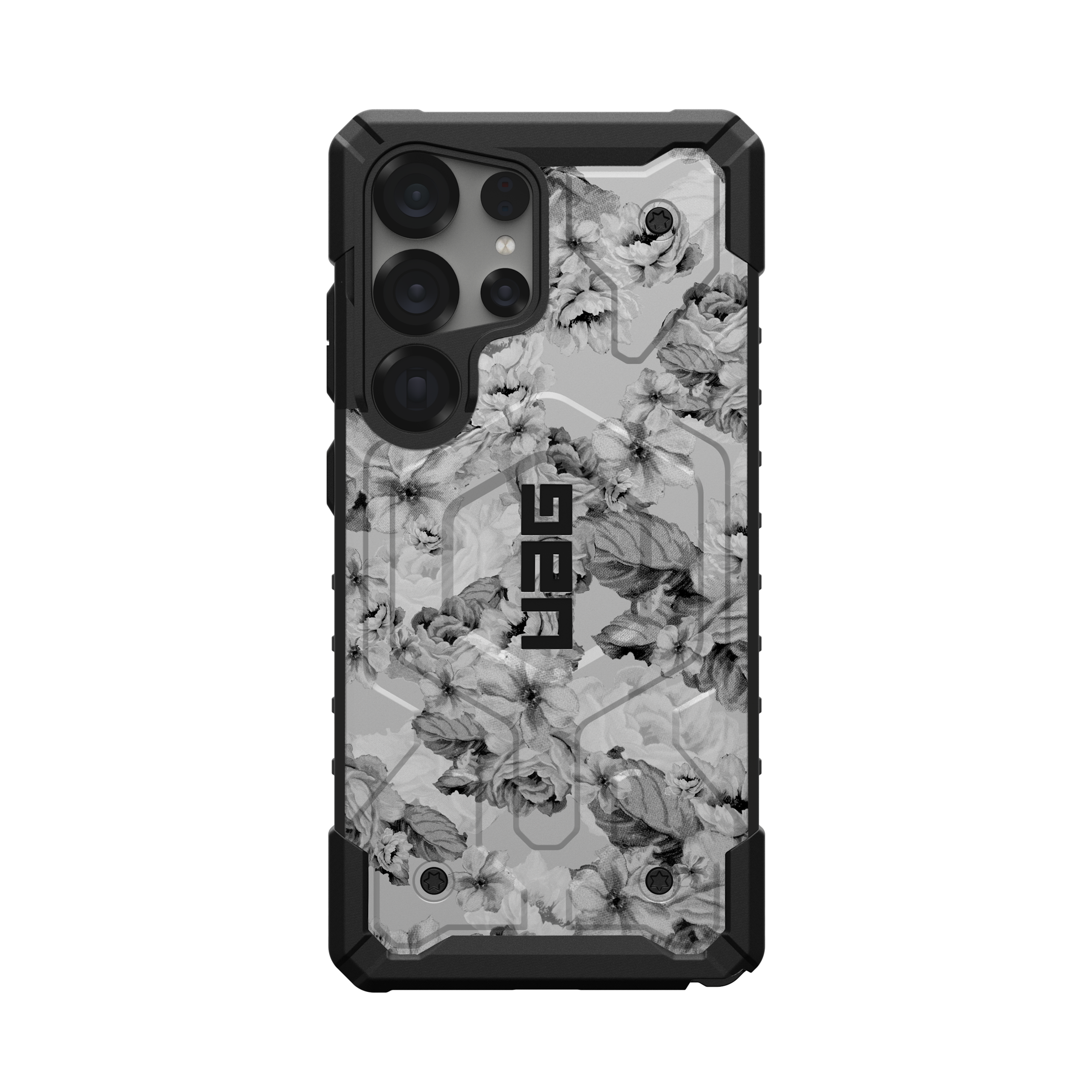 UAG Pathfinder Schutzhülle Galaxy S26 Ultra Floral Grey stoßfest