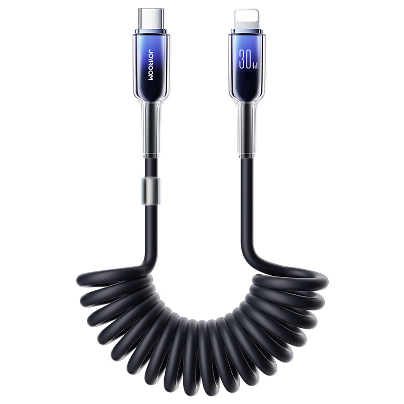 JOYROOM S-A43 Crystal-Clear Ladekabel 1,5m Titan Type-C