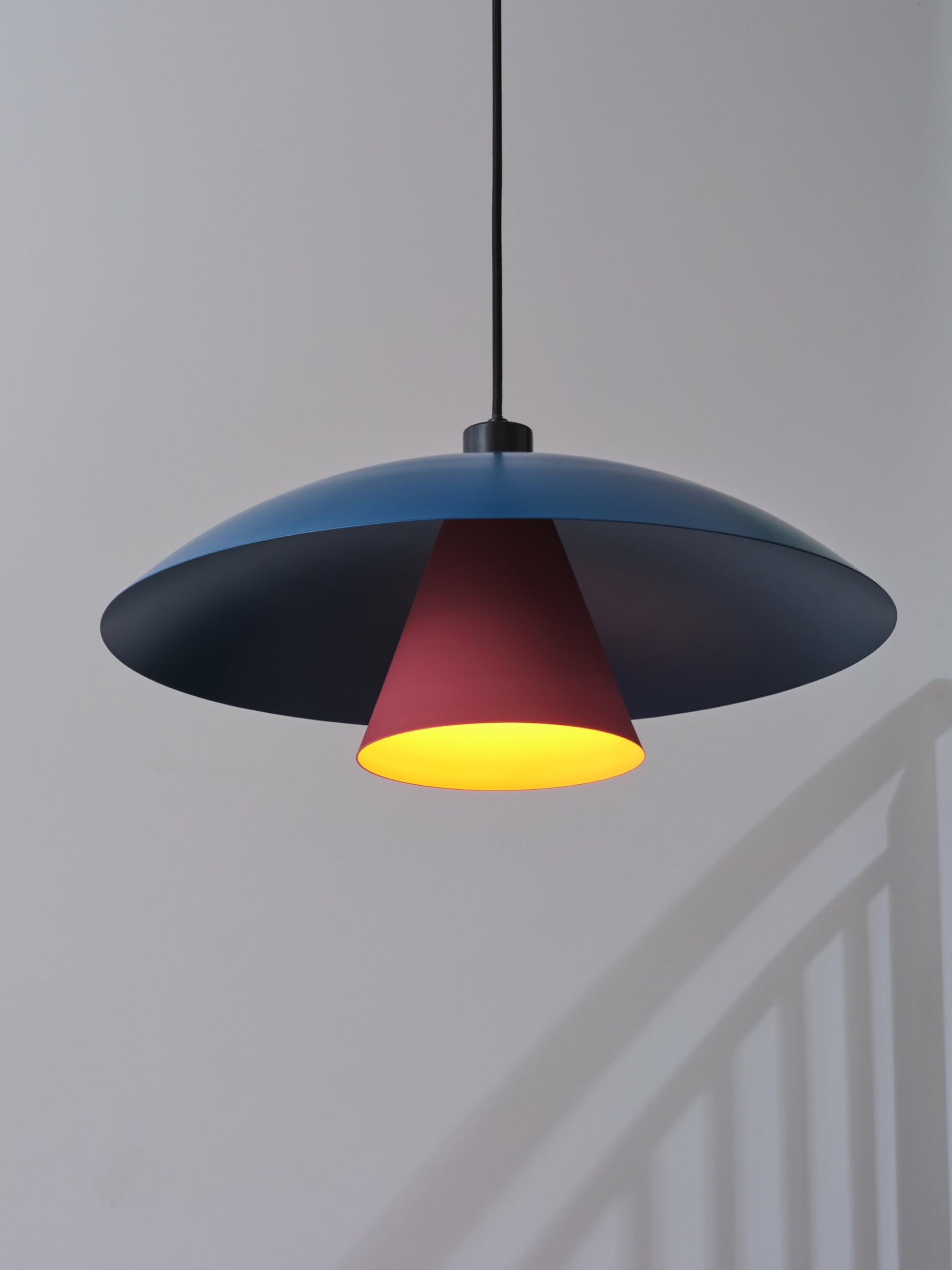 ams OSRAM SMART+ Flying Mushroom Pendelleuchte E27 Blau/Pink