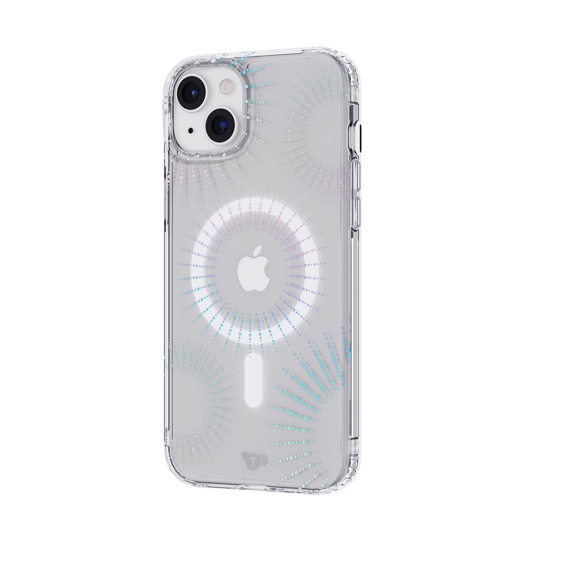Tech21 EvoSparkle iPhone 15 Plus Hülle Lunar MagSafe