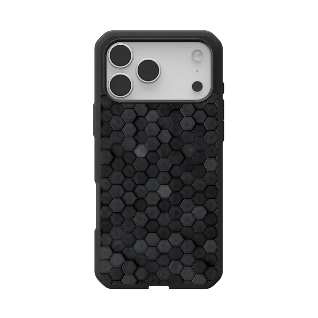 UAG Civilian LT iPhone 17 Pro Max Hülle Black Hexagon MagSafe