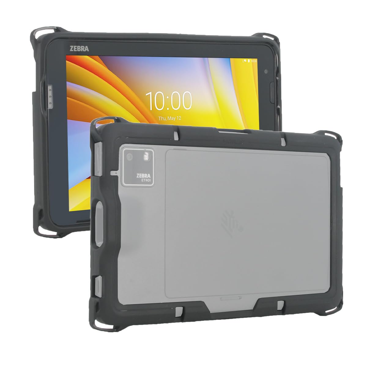 Mobilis RESIST Zebra ET401 Tablet Hülle 10 Zoll schwarz
