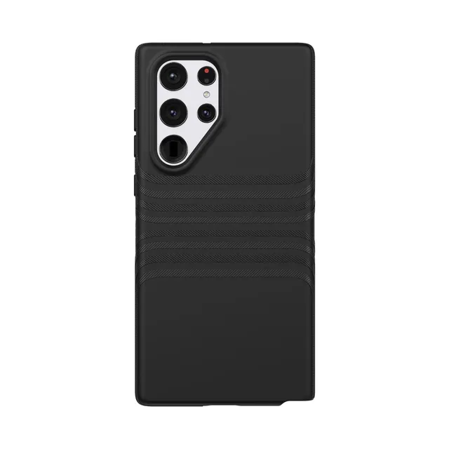 Tech21 Evo Tactile Galaxy S22 Ultra Handyhülle Schwarz griffig