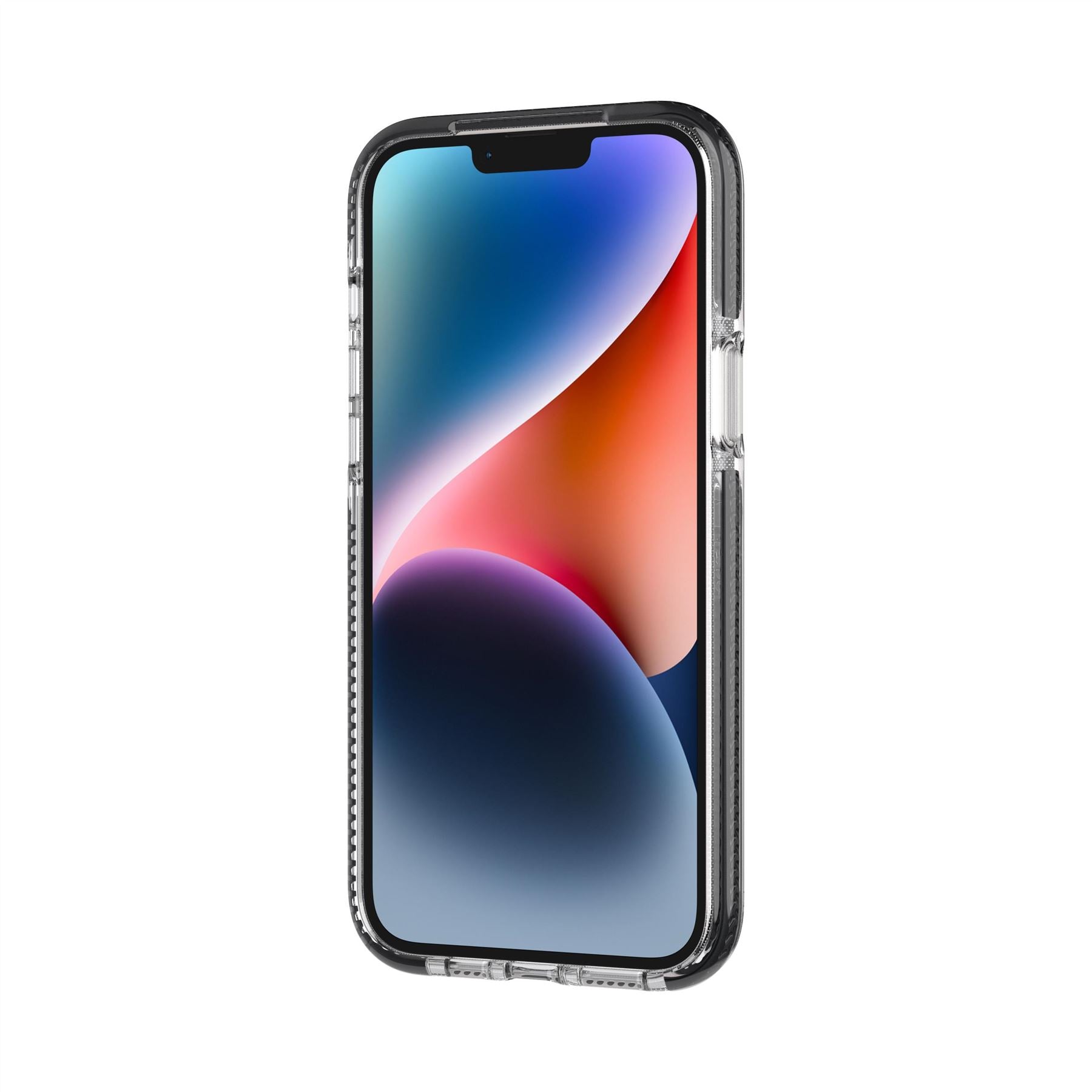 Tech21 EvoCrystal iPhone 14 Plus Hülle Graphit Schwarz MagSafe