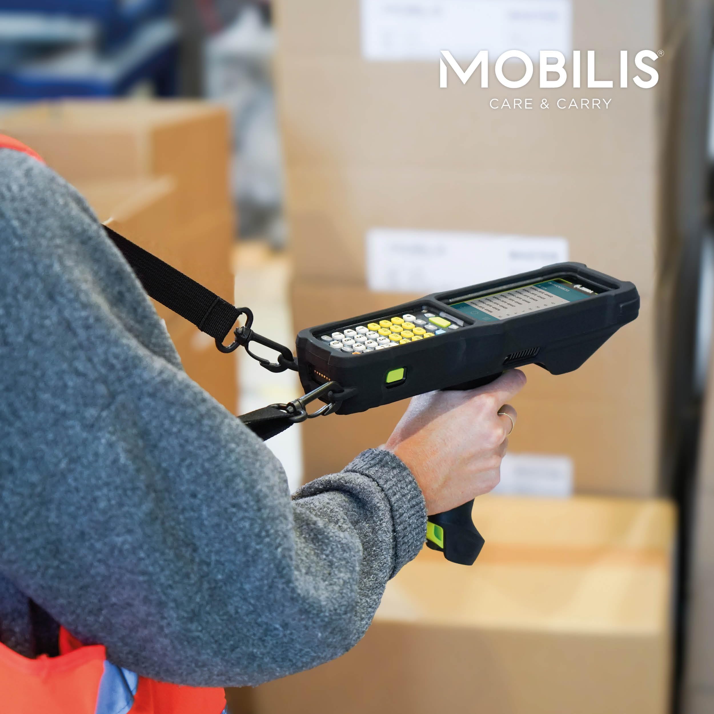 Mobilis PROTECH Zebra MC9400 MC9450 Silikonhülle schwarz