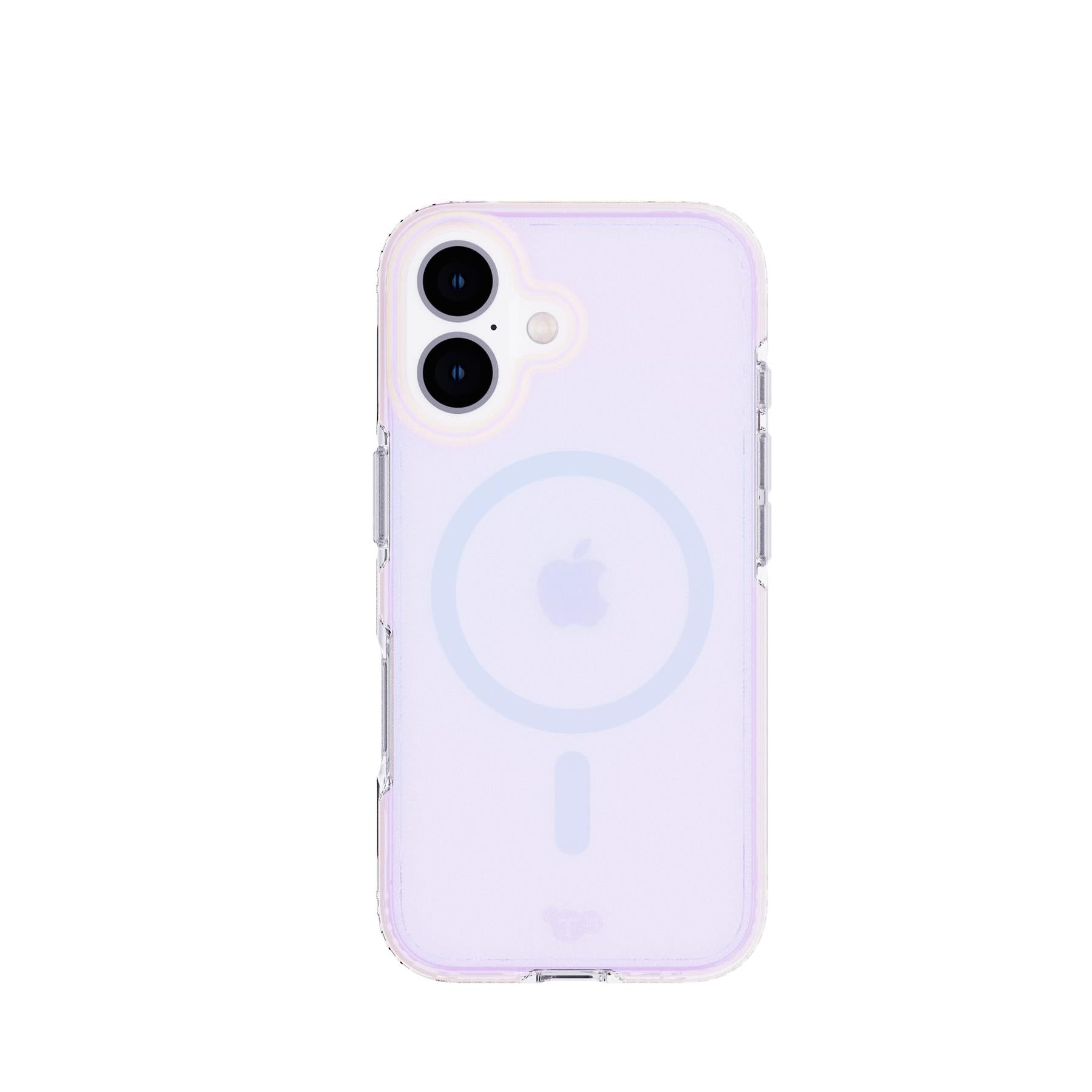 Tech21 EvoArt iPhone 16 Handyhülle MagSafe Holographic Lila stoßfest