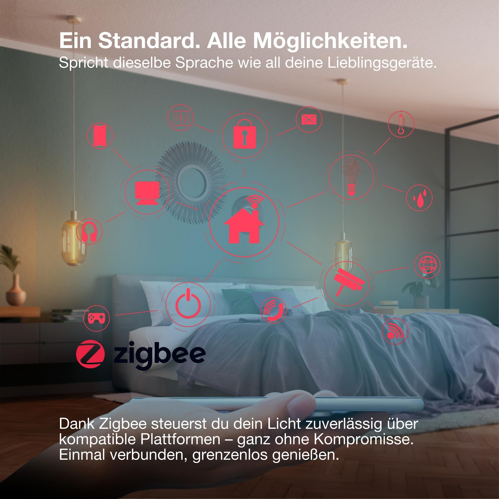OSRAM SMART+ P40 Miniball E14 LED Weiß 1er-Pack