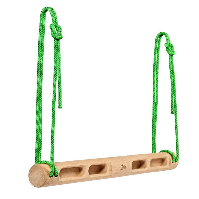 Clevo Fingerboard Slim Hangboard Holz mobil Seilaufhängung