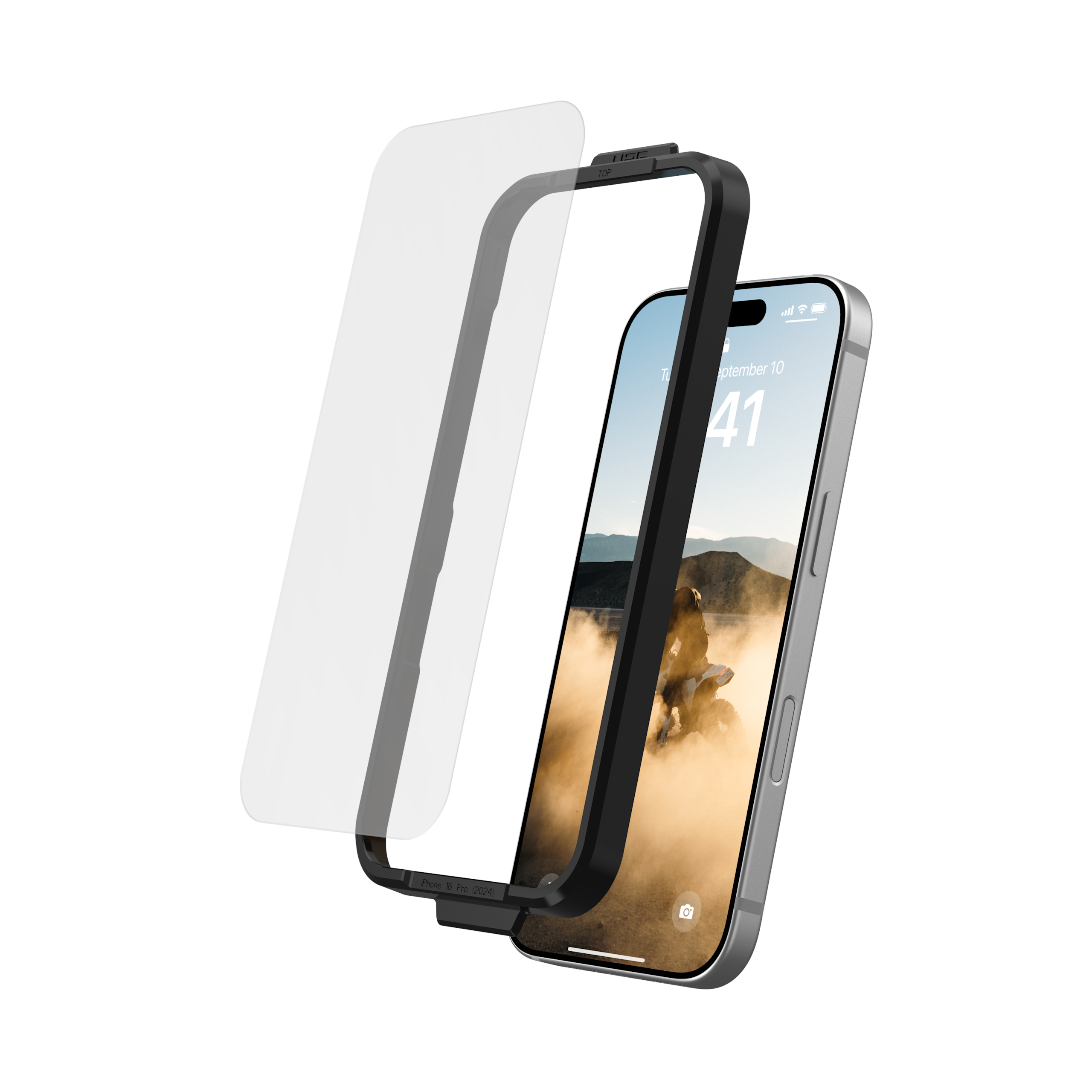 UAG Standard Issue Shield Ultra iPhone 16 Pro Panzerglas