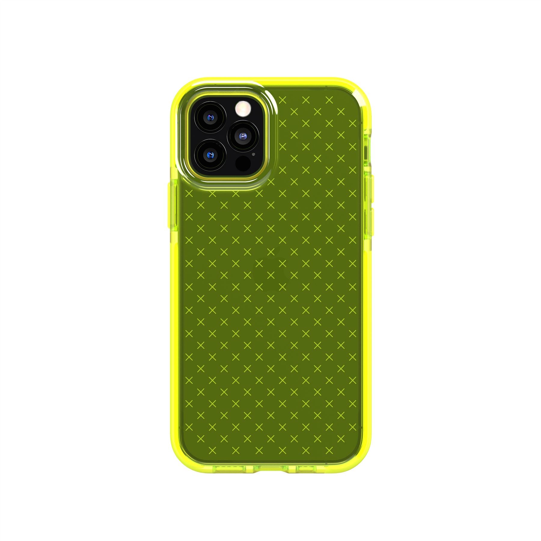 Tech21 EvoCheck iPhone 12/12 Pro Hülle Gelb 12ft Fallschutz