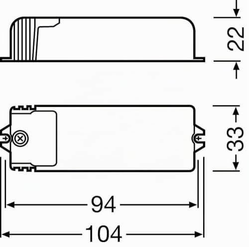 ams OSRAM Halotronic HTN 75 Trafo 12V 20-75W