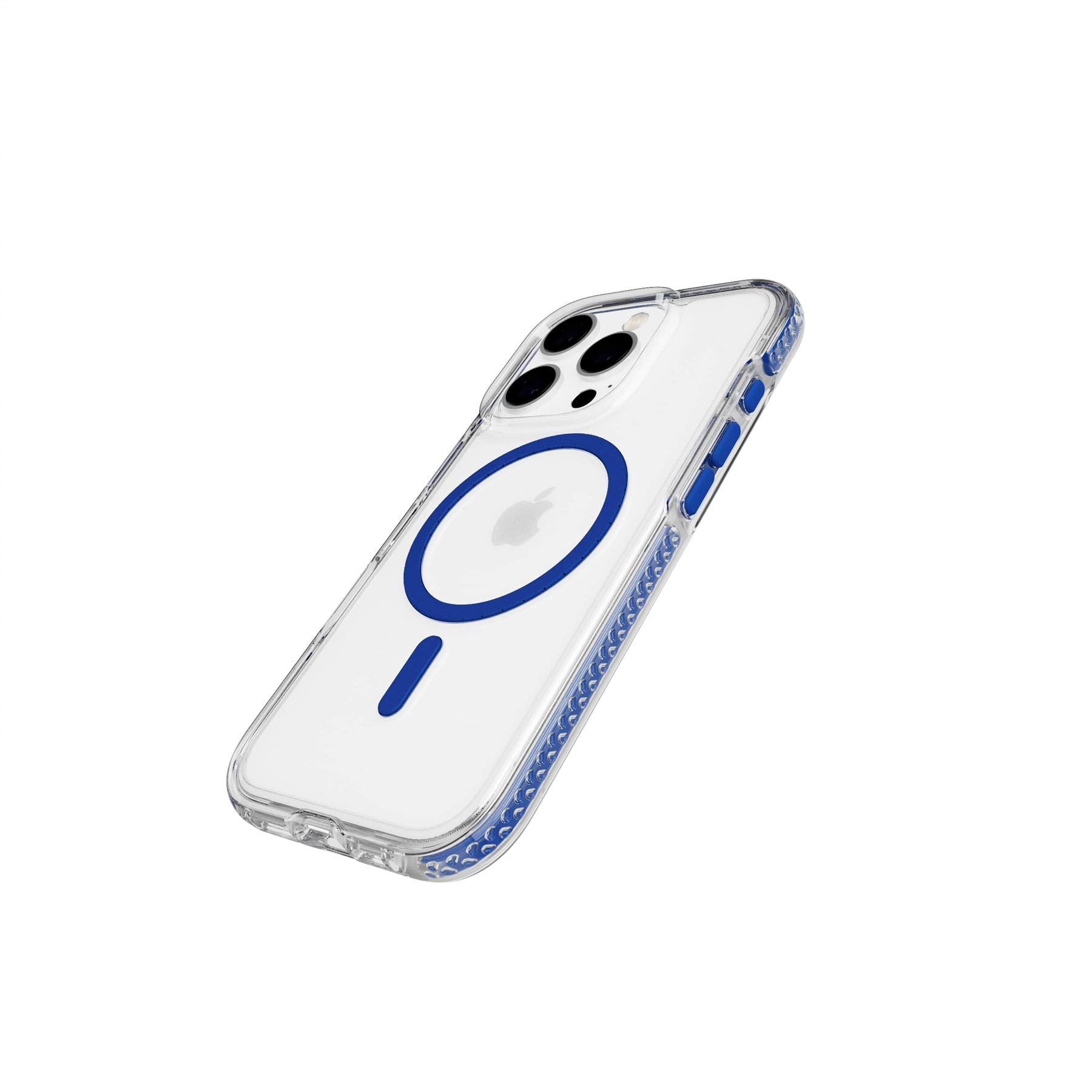 Tech21 EvoCrystal iPhone 16 Pro Handyhülle Blue MagSafe