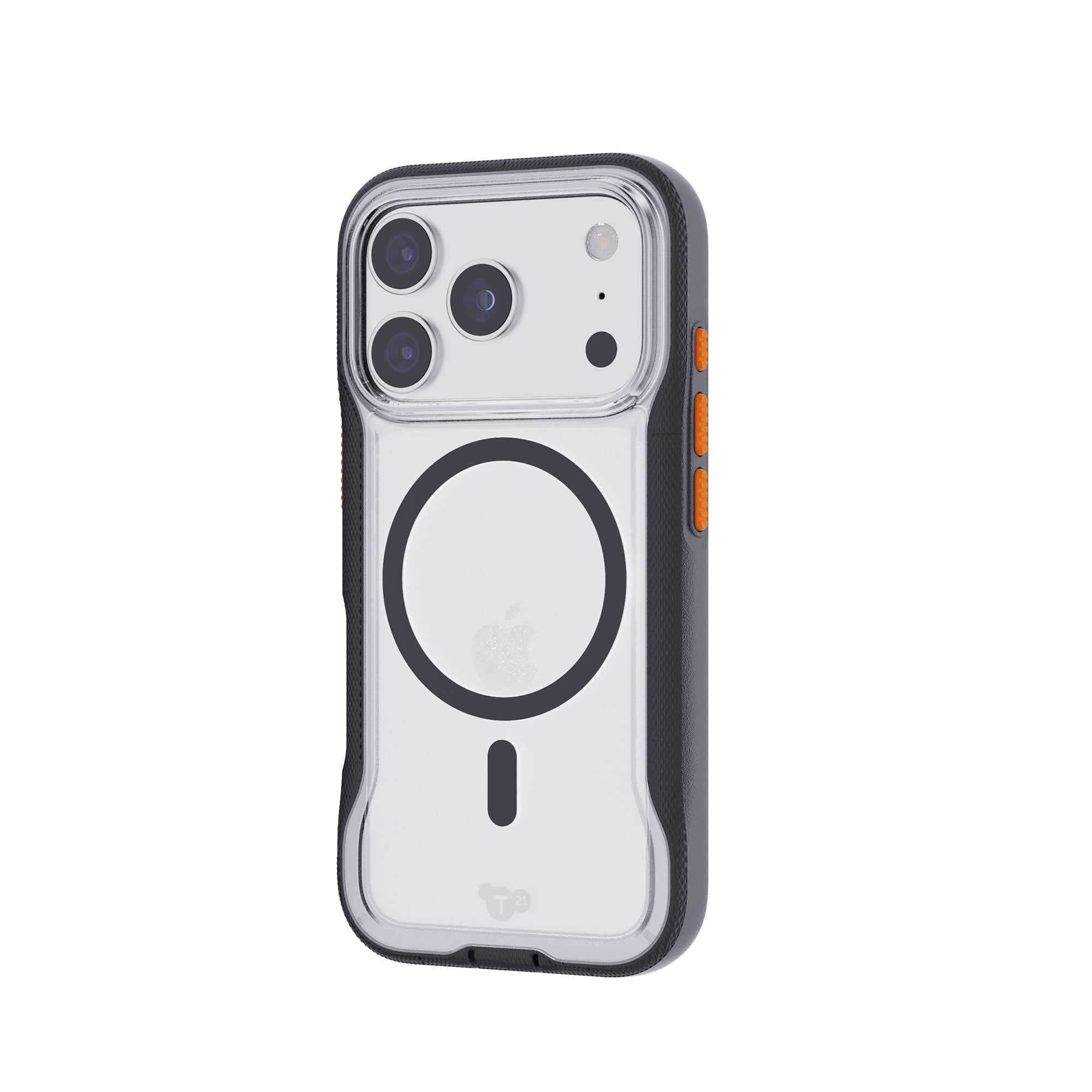Tech21 EvoPro iPhone 17 Pro Handyhülle Clear Black MagSafe