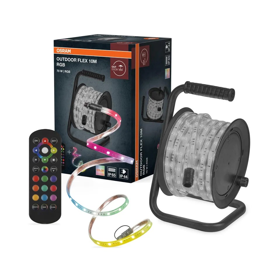 ams OSRAM SMART+ Outdoor Flex RGB LED-Streifen 10m IP65