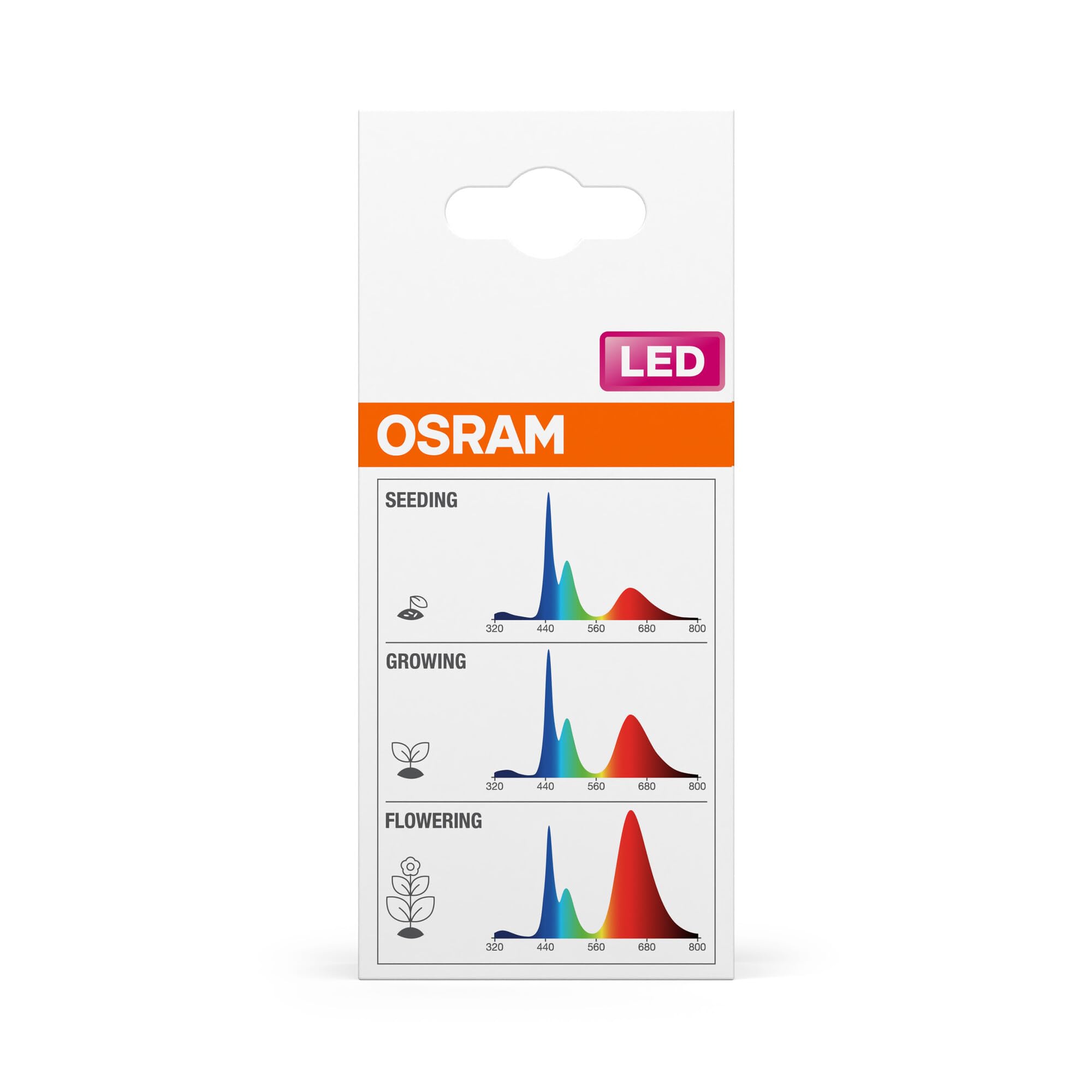 Osram Star Grow T60 Pflanzenlampe E27 10W 6er Pack