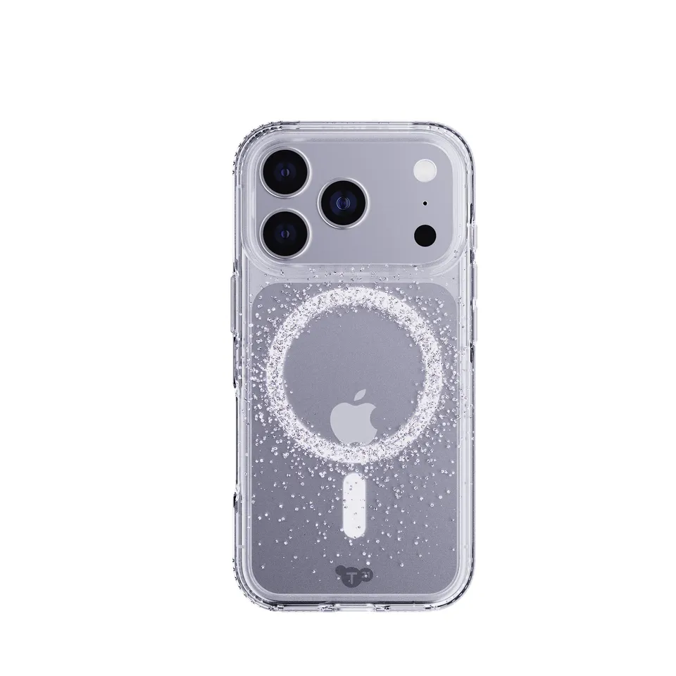Tech21 EvoSparkle MagSafe iPhone 17 Pro Hülle Focus