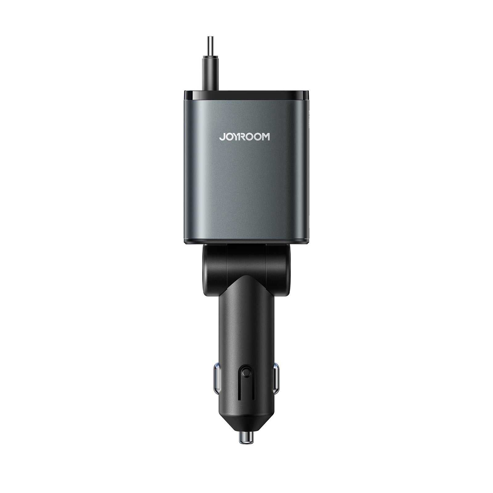 JOYROOM JR-CCL07 3-in-1 Autoladegerät Grau mit Kabel 45W