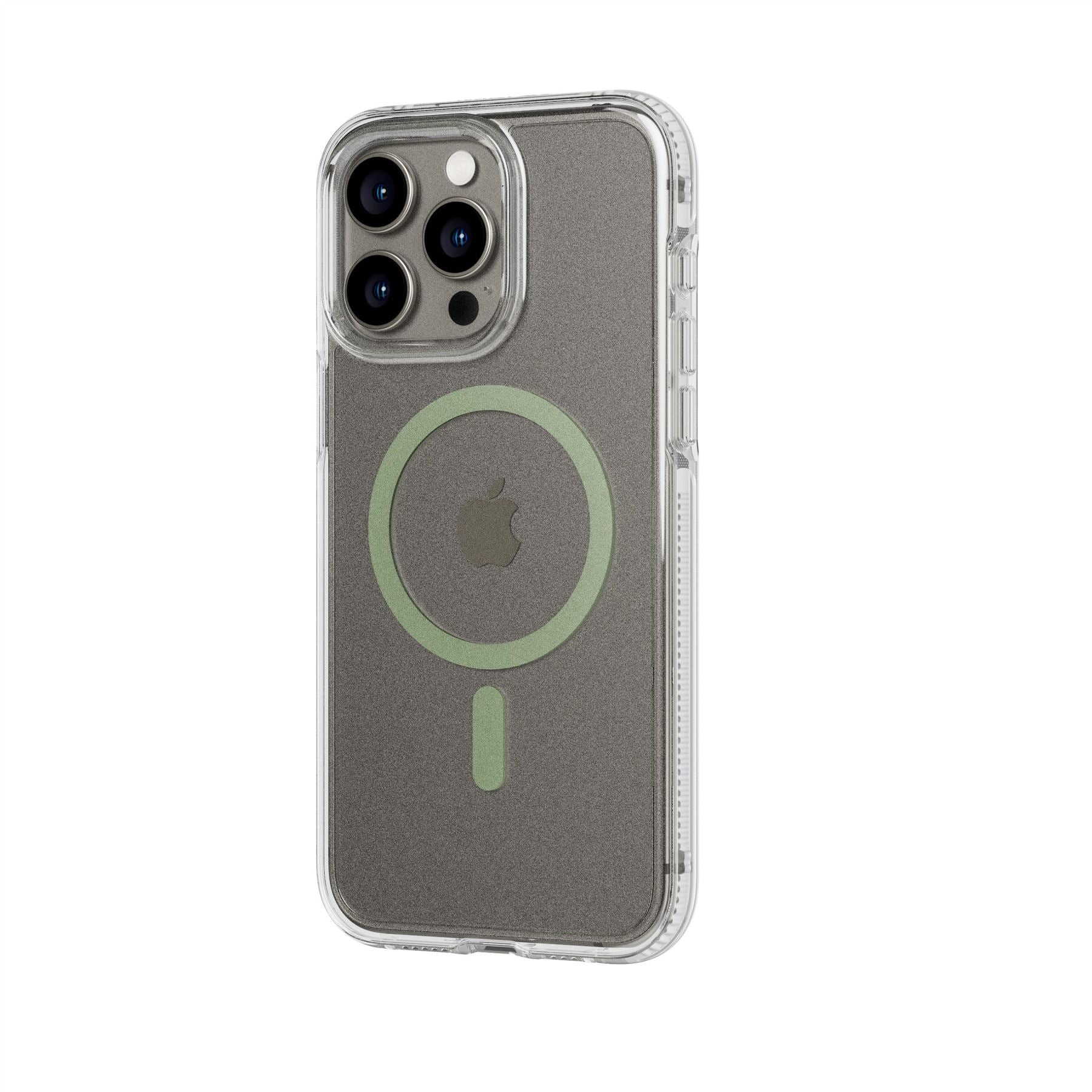 Tech21 FlexQuartz iPhone 15 Pro Max Hülle Grün MagSafe 16ft
