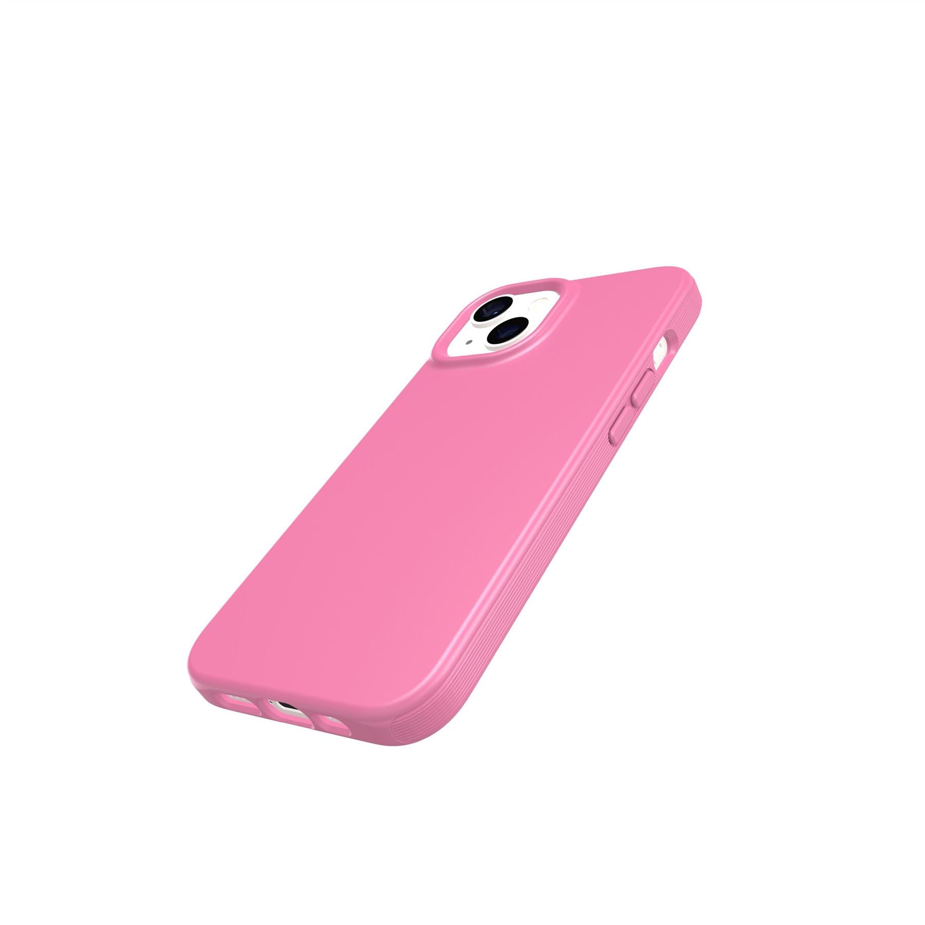 Tech21 EvoLite iPhone 15/14/13 Hülle Fuchsia Kameraschutz