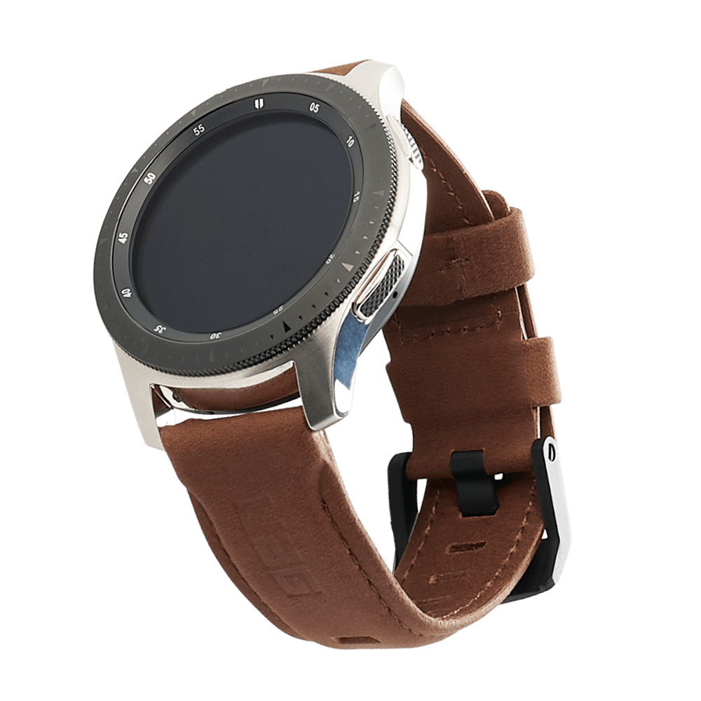 UAG Monarch Galaxy Watch Lederarmband braun