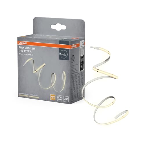 ams OSRAM SMART+ Flex COB LED-Streifen 1,5m USB warmweiss