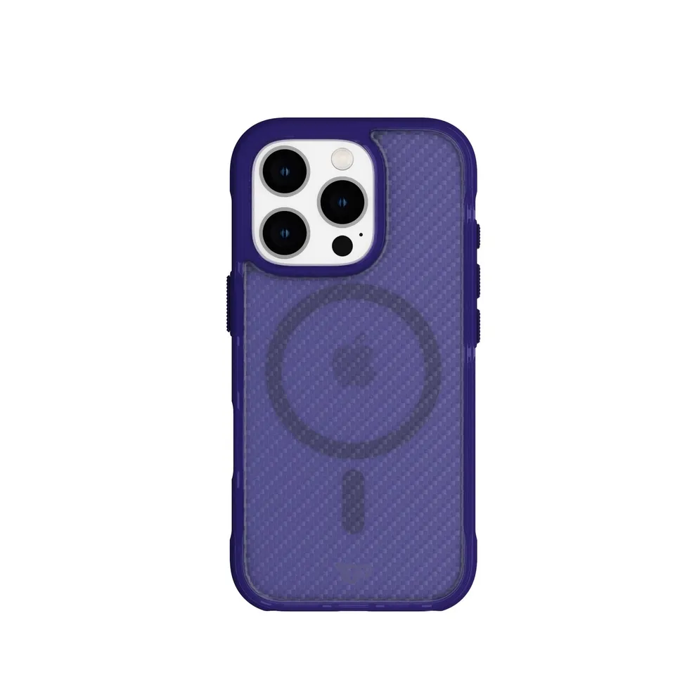 Tech21 EvoArmor iPhone 16 Pro Hülle MagSafe Blau Robust