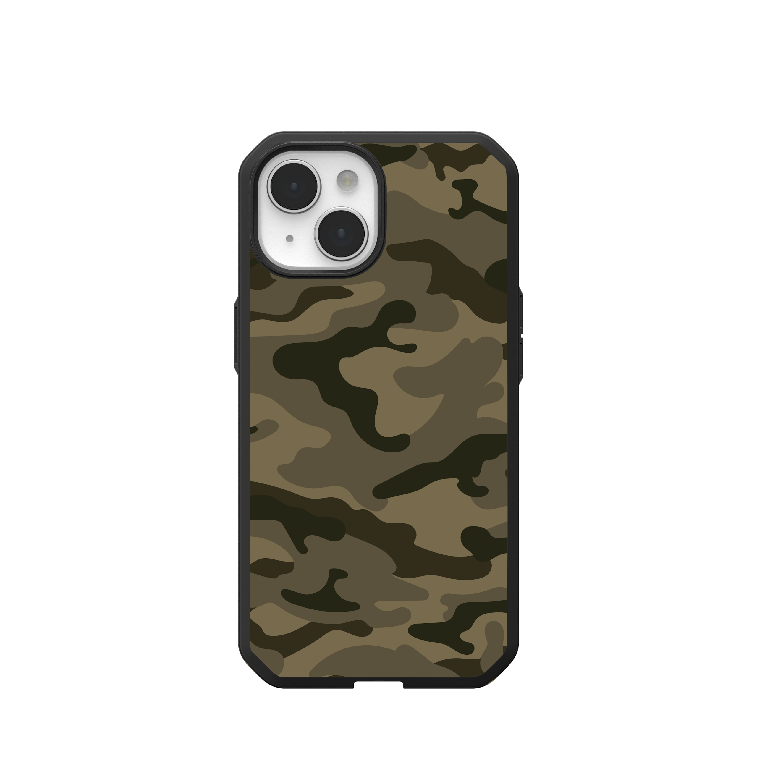 UAG Civilian LT iPhone 15 Hülle Sand Camouflage MagSafe