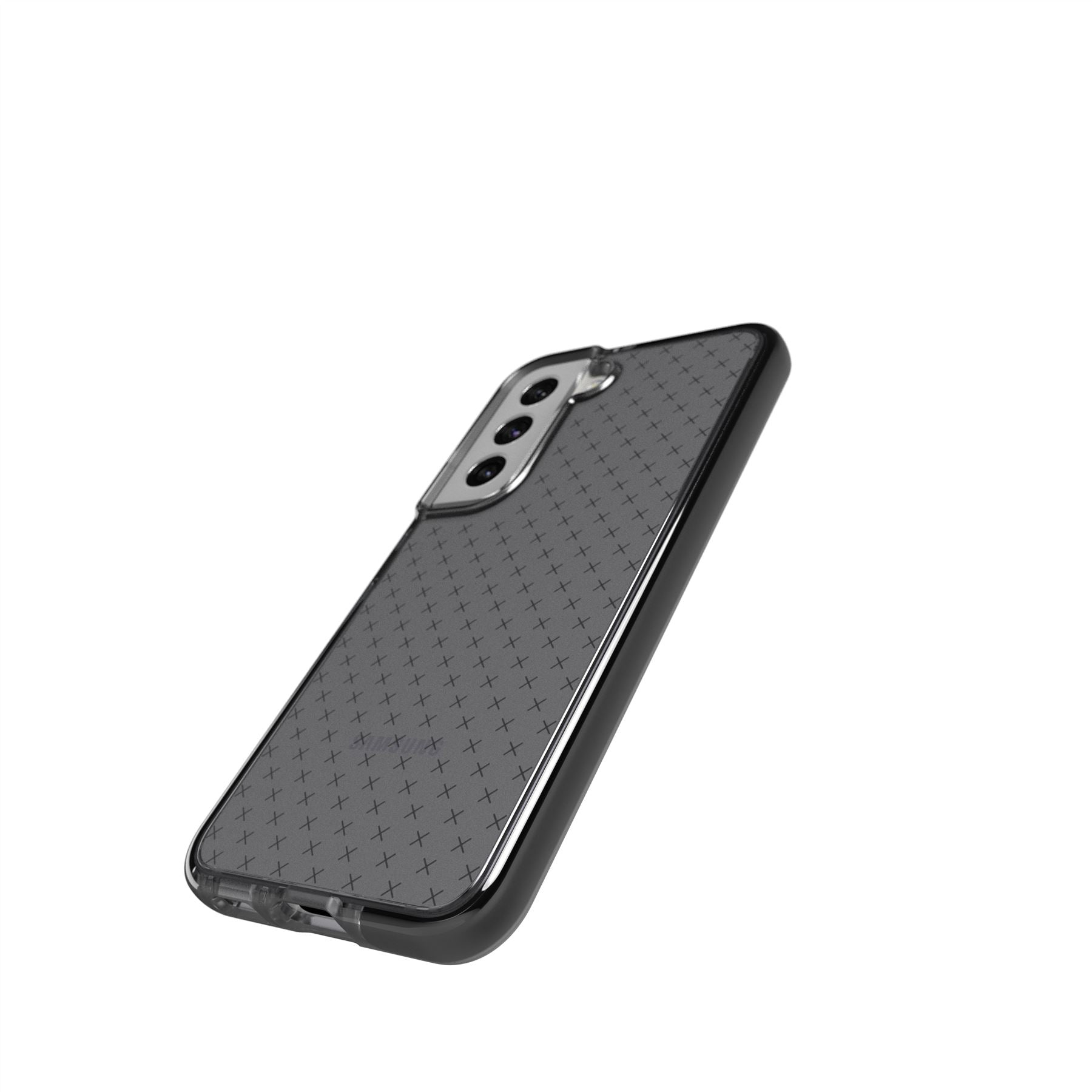 Tech21 EvoCheck Galaxy S22 Handyhülle Smokey Black 16ft