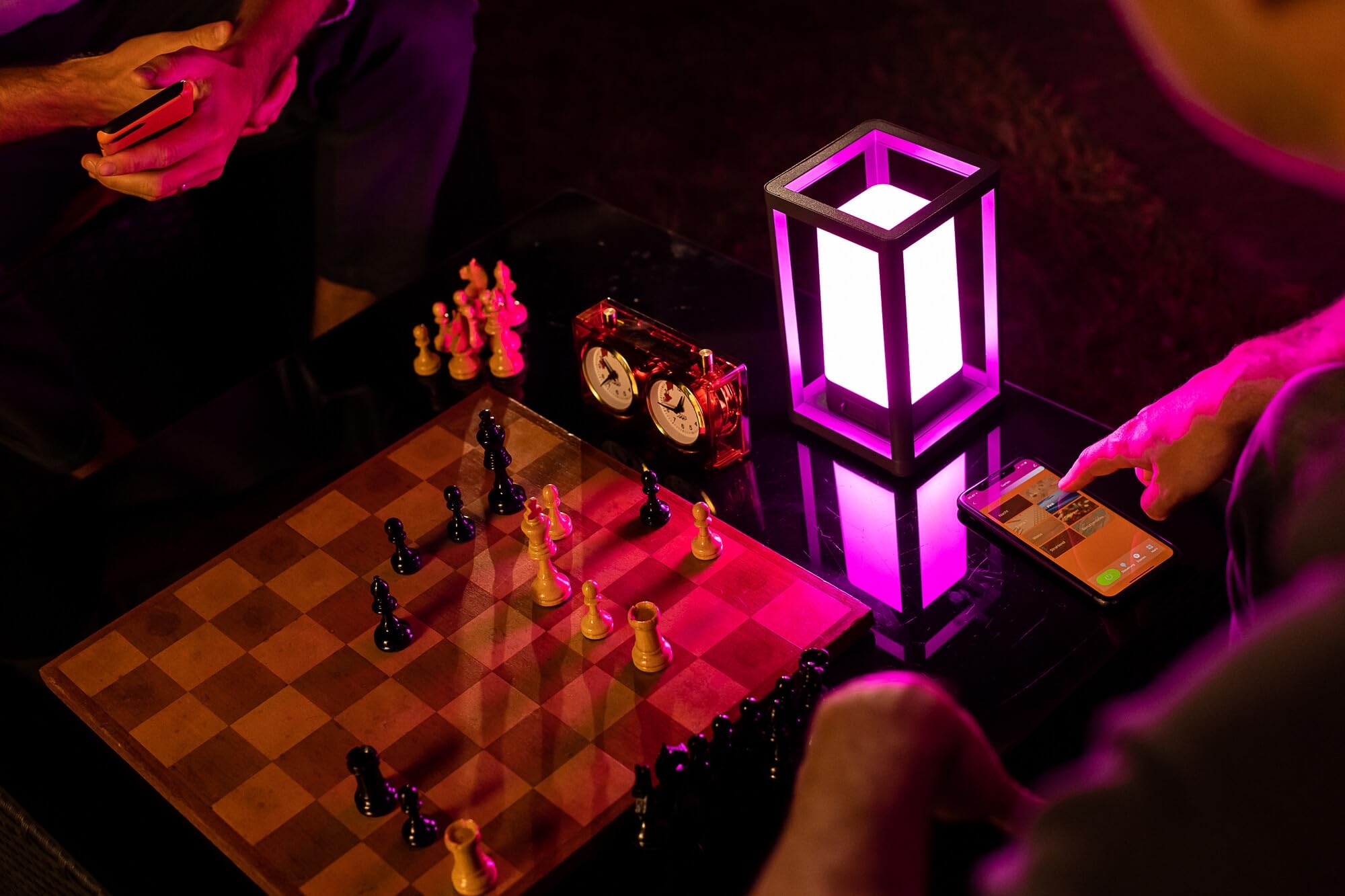 OSRAM SMART+ Table Frame Tischleuchte RGB IP44 mit Powerbank