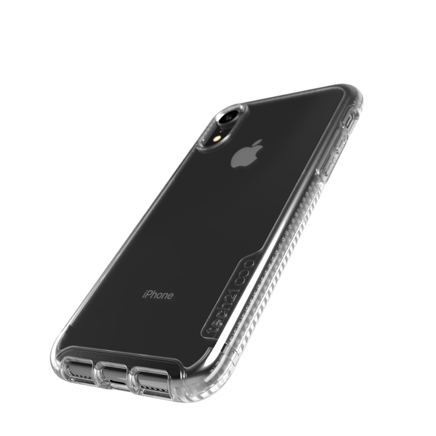 Tech21 Pure Clear iPhone XR Hülle transparent 3m Fallschutz