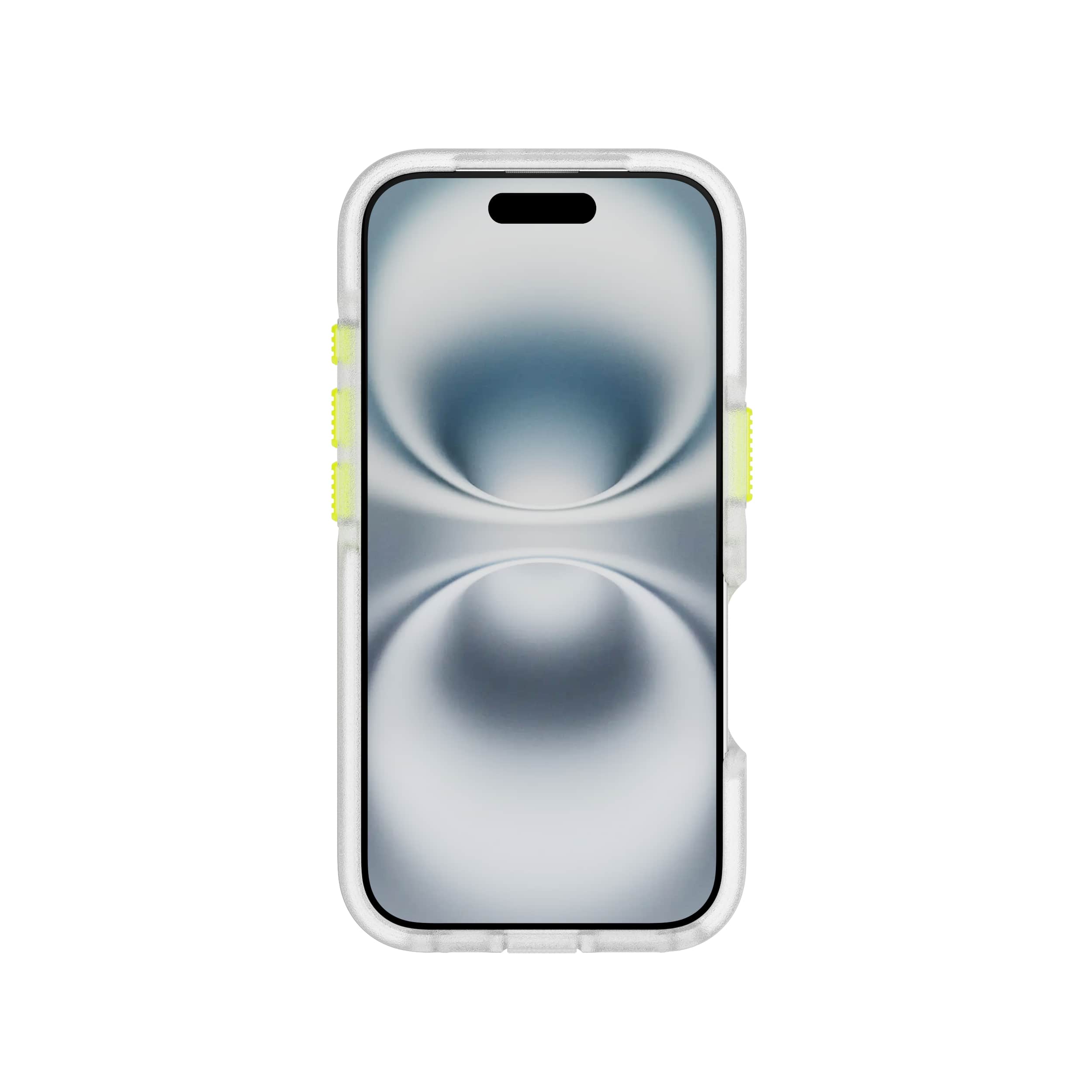 Tech21 FlexPro iPhone 16 Hülle MagSafe Neon Green Glow