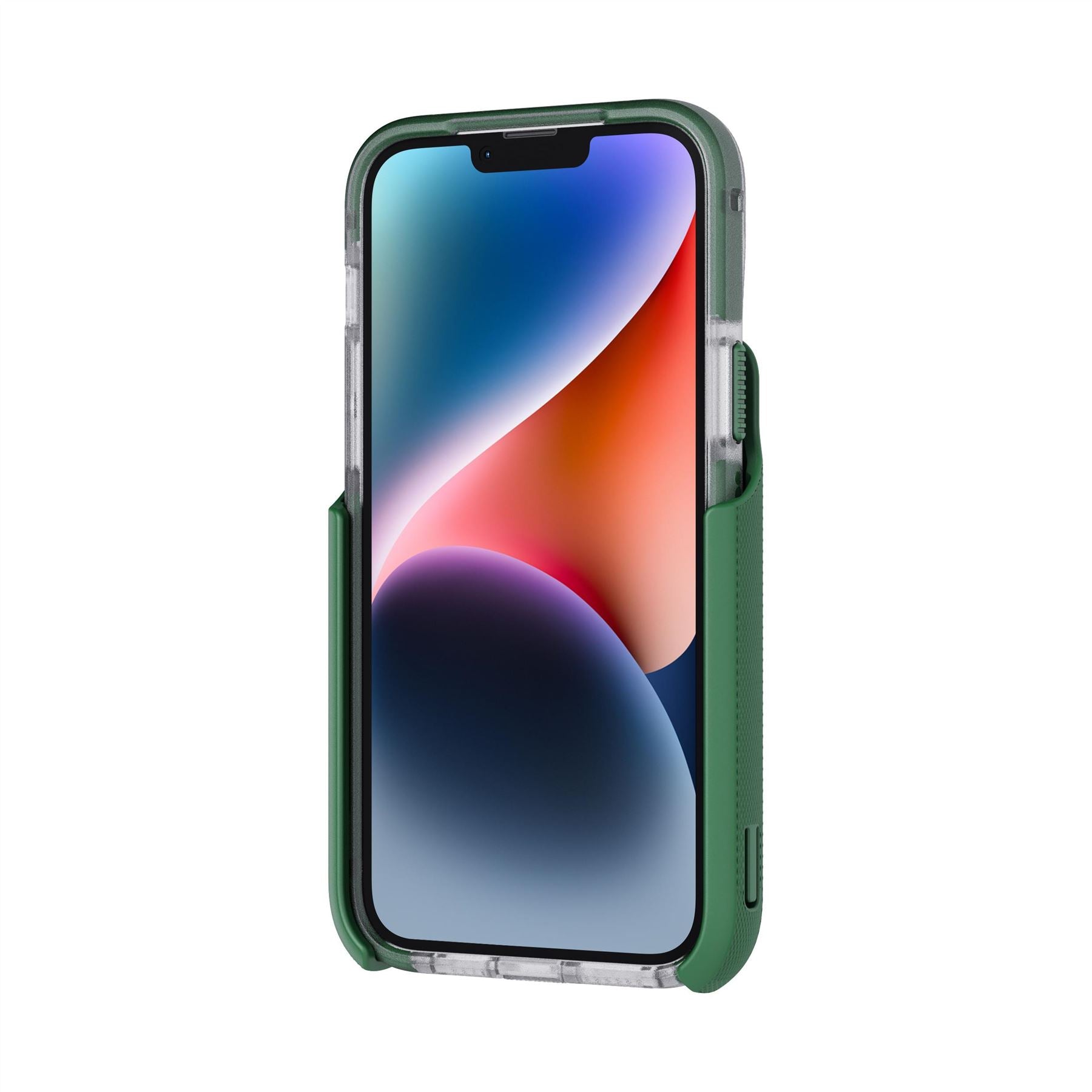 Tech21 EvoMax iPhone 14 Plus Hülle Frosted Green MagSafe