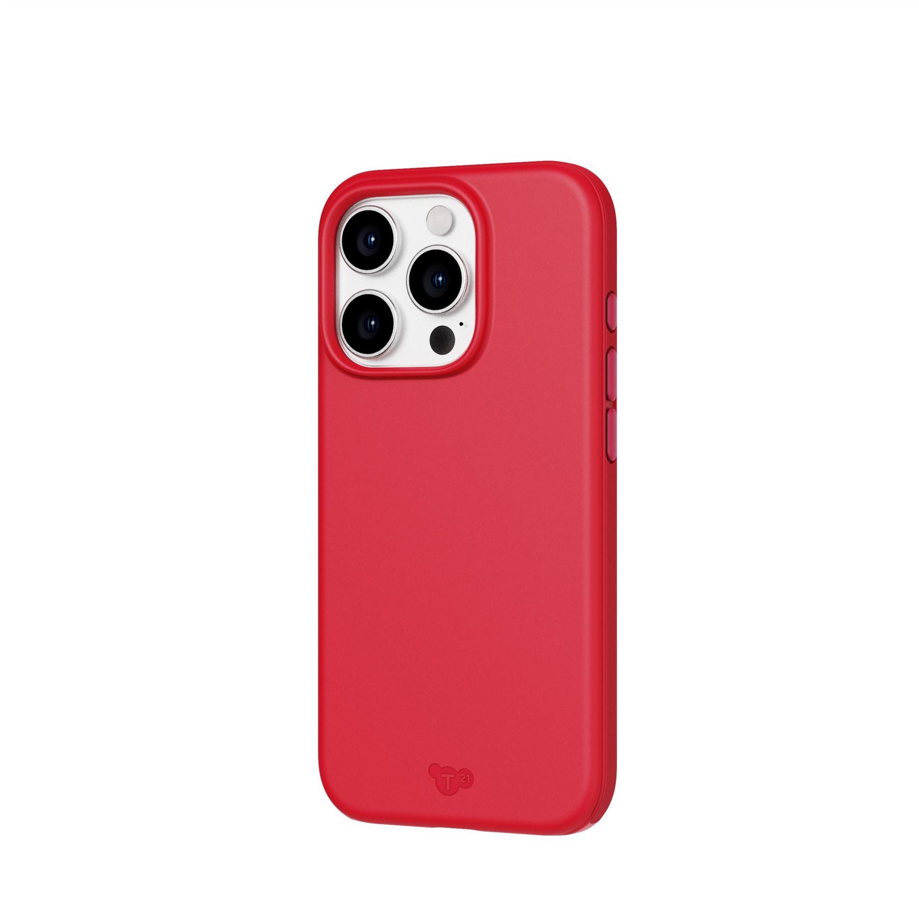 Tech21 Evo Lite iPhone 15 Pro Handyhülle Rot Stoßschutz