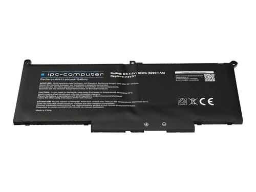 IPC-Computer F3YGT Akku 62Wh für Dell Latitude E7270