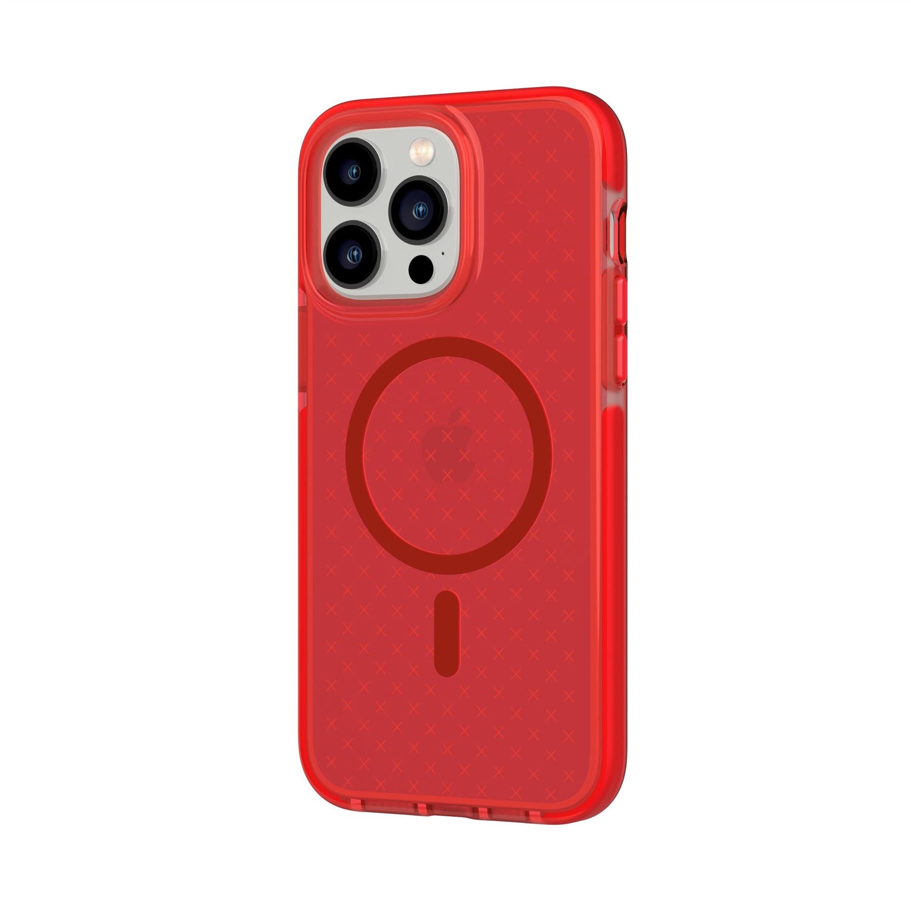 Tech21 EvoCheck iPhone 14 Pro Max Hülle Rot MagSafe Fallschutz