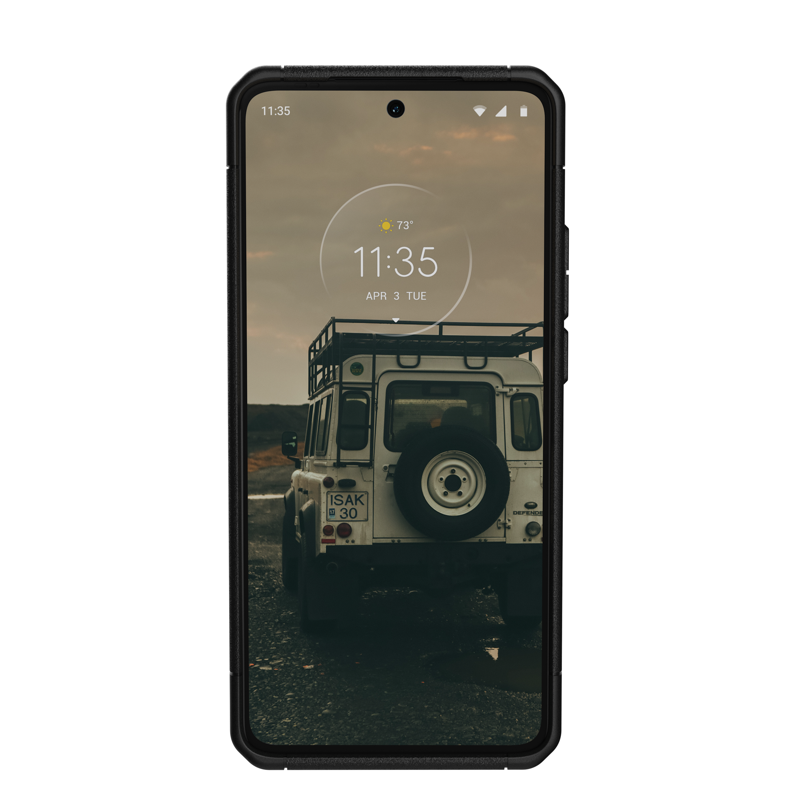 UAG Scout Moto Edge 5G 2022 Handyhülle schwarz stoßfest