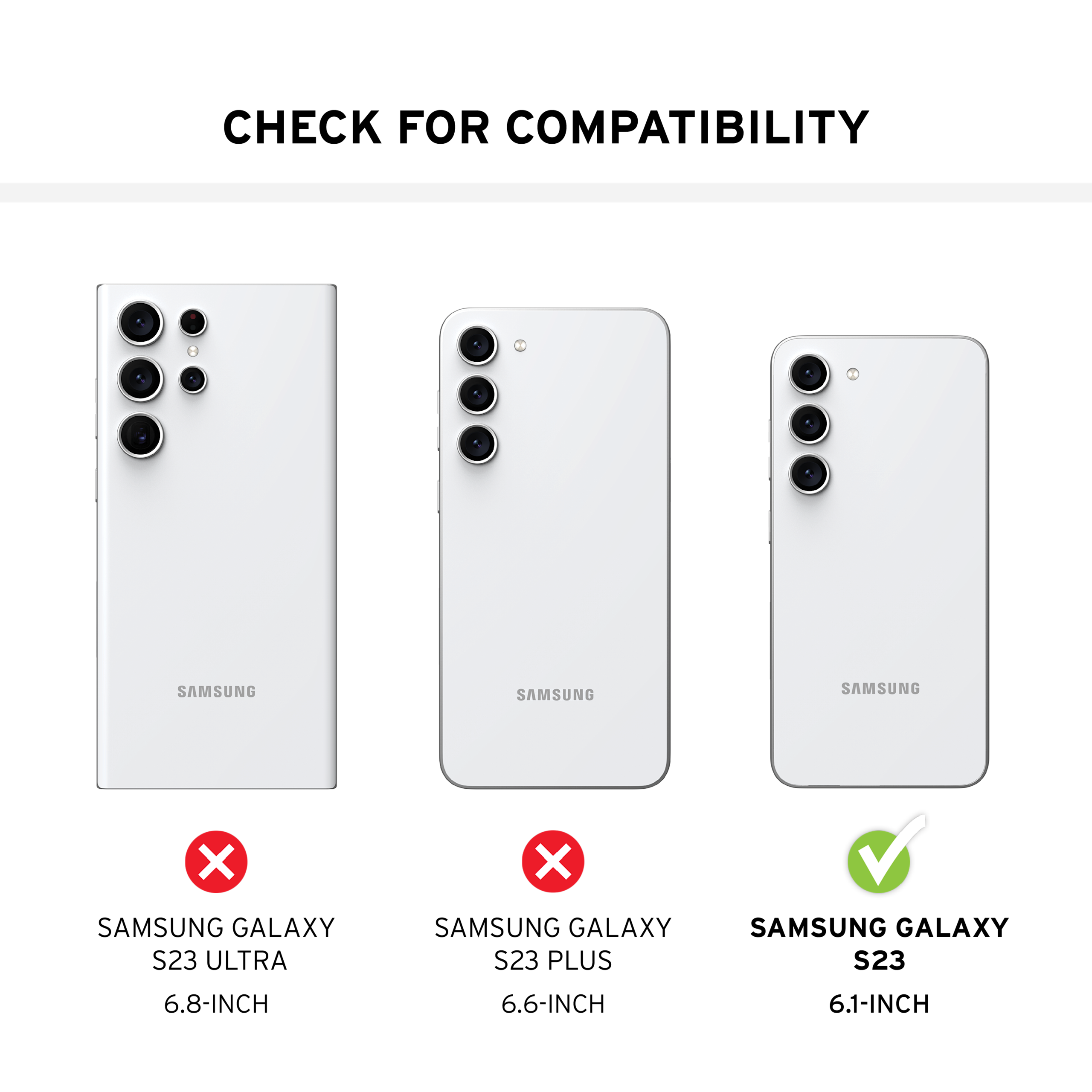 UAG Standard Issue Shield Plus Panzerglas Galaxy S23
