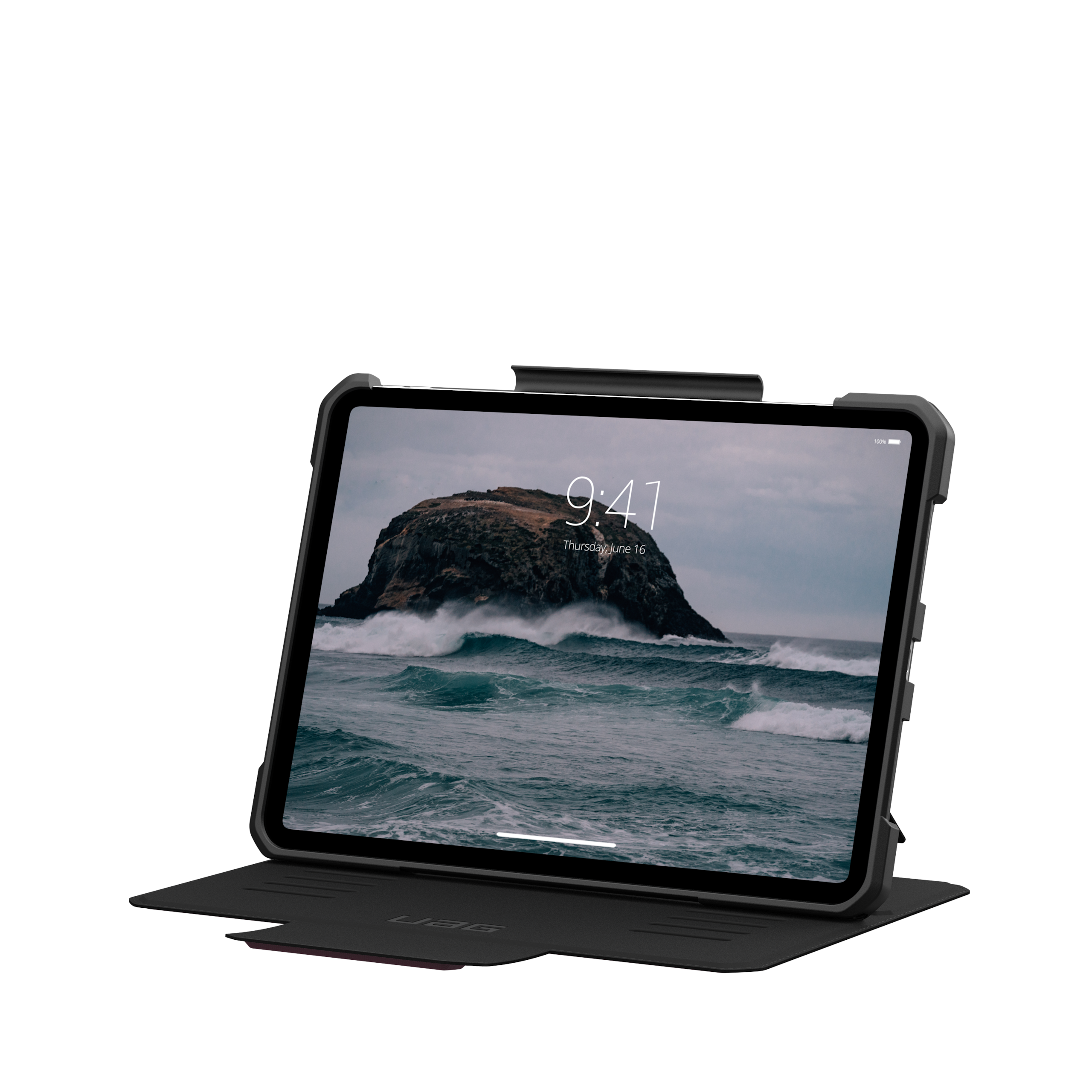 UAG Metropolis SE iPad Pro 11" M4 Folio Hülle schwarz Ständer