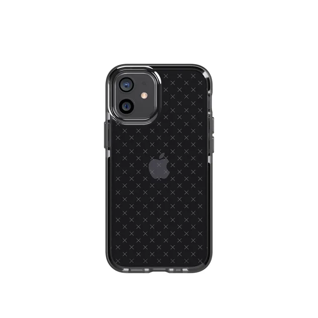 Tech21 EvoCheck iPhone 12 mini Handyhülle Smokey Black
