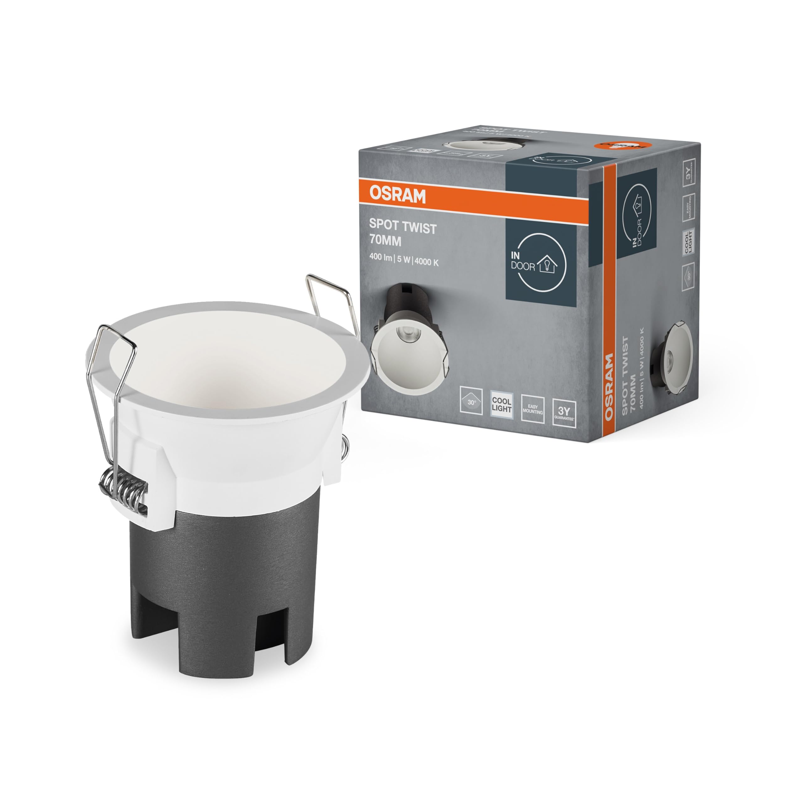 OSRAM SPOT TWIST Downlight weiß 5W 4000K 400lm