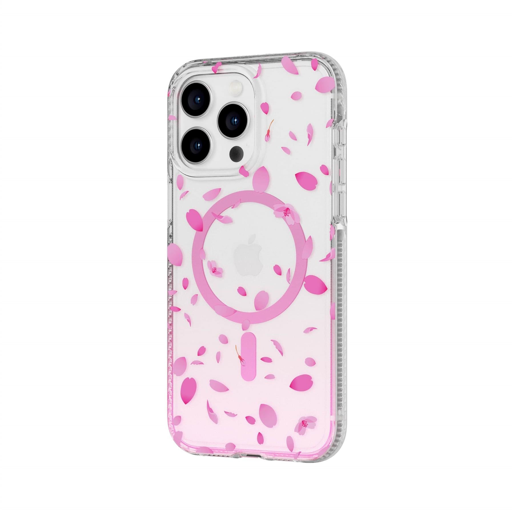 Tech21 FlexQuartz iPhone 15 Pro Max Hülle Cherry Blossom
