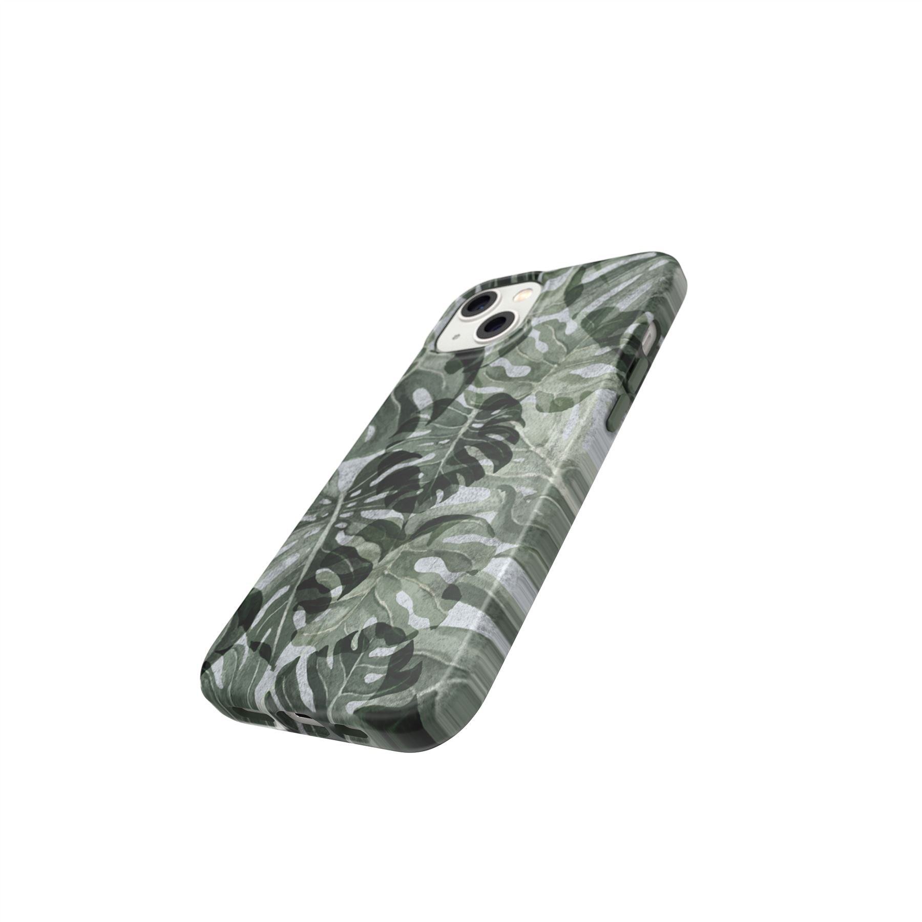 Tech21 Eco Art iPhone 13 Hülle Grün Artwork Nachhaltig