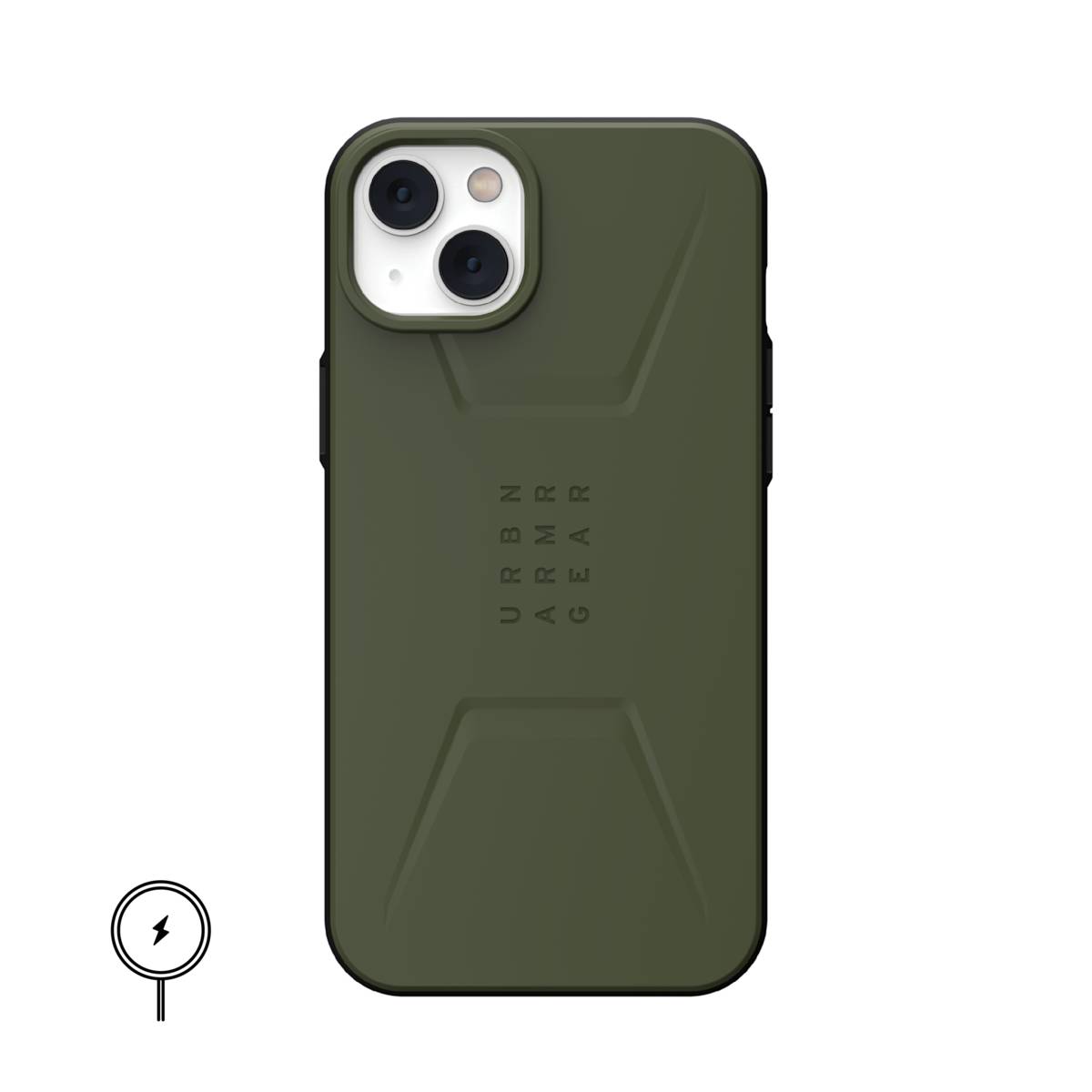 UAG Civilian iPhone 14 Plus Hülle MagSafe schwarz
