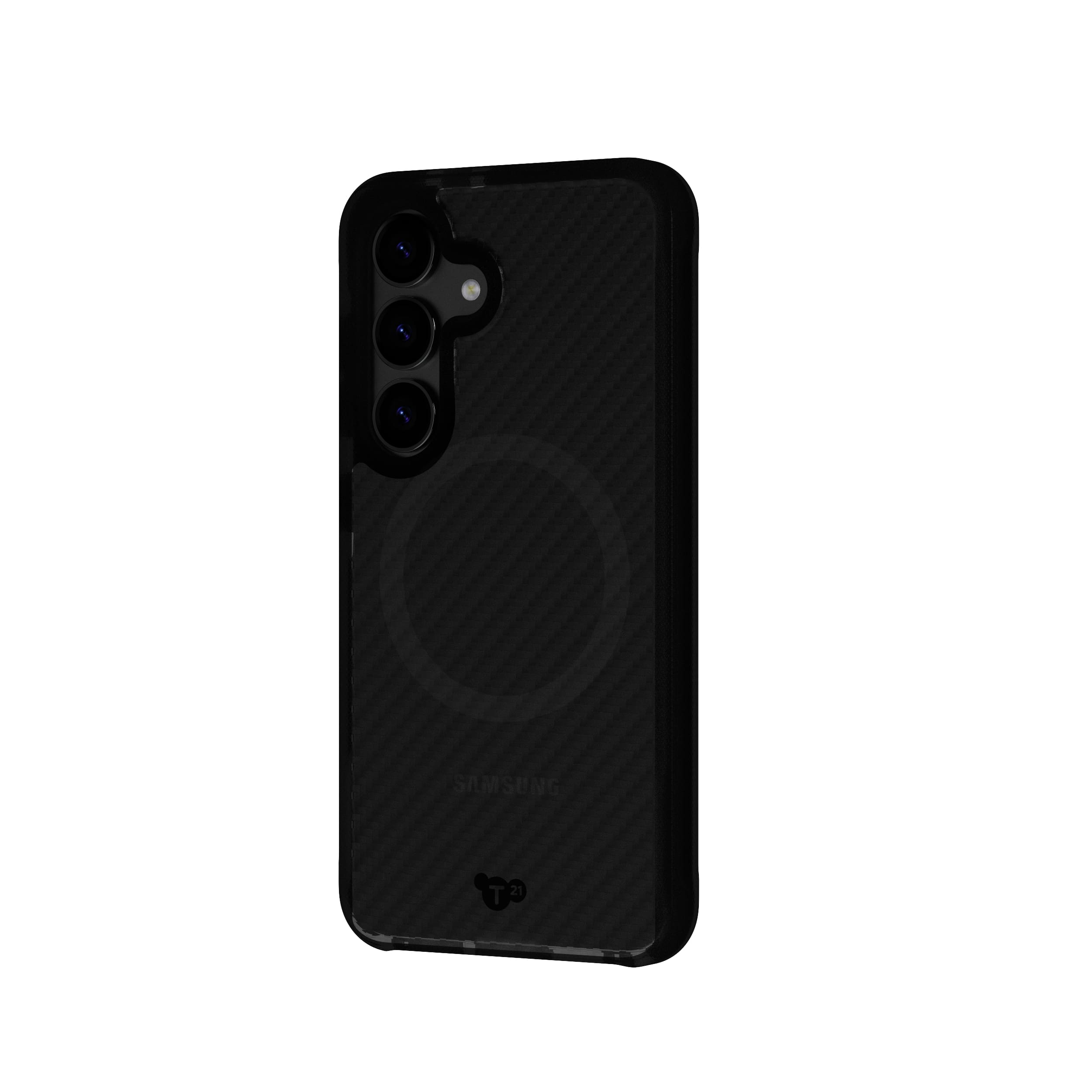 Tech21 EvoArmor Galaxy S25 Hülle Schwarz Magnet 16ft Schutz