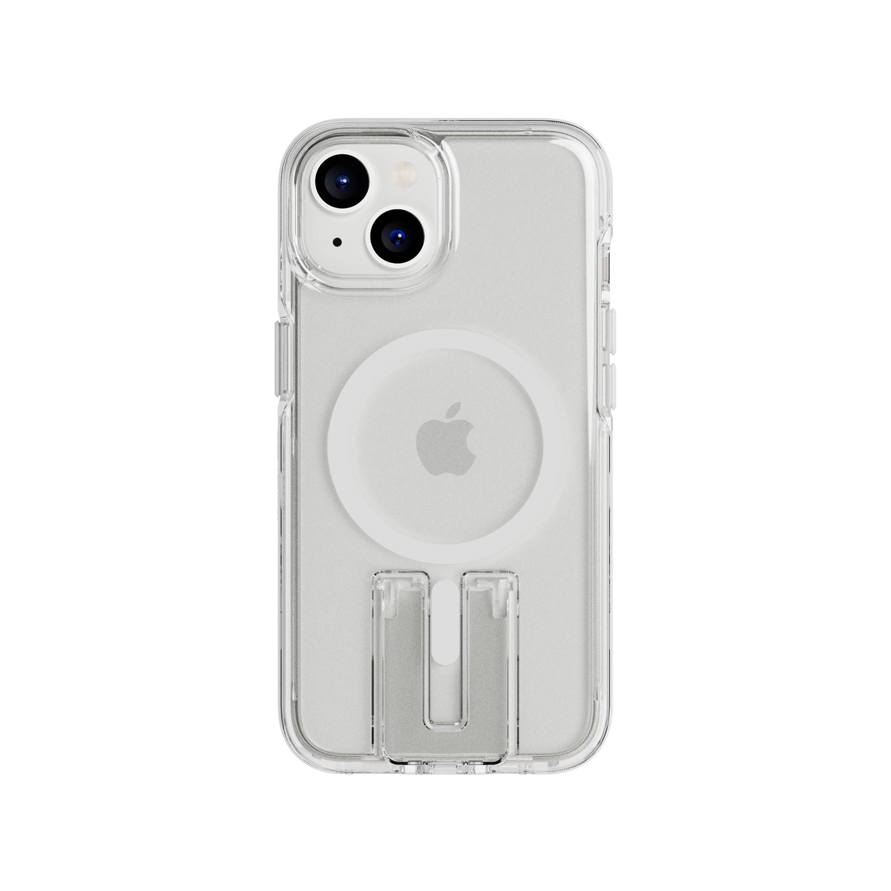 Tech21 EvoCrystal Kick iPhone 15/14/13 Hülle Clear MagSafe