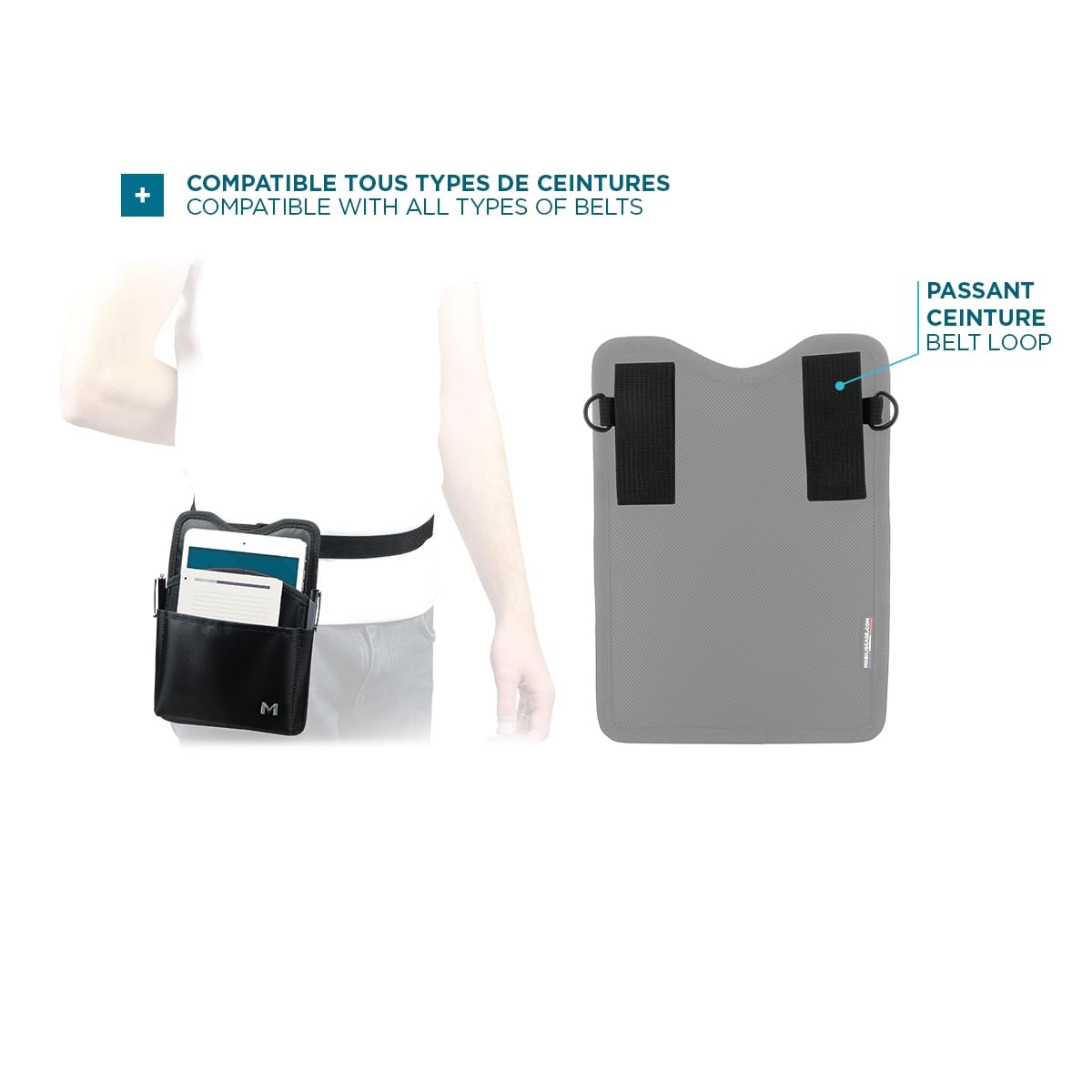 Mobilis Holsters Tablet Gürteltasche 10-11 Zoll Polyester