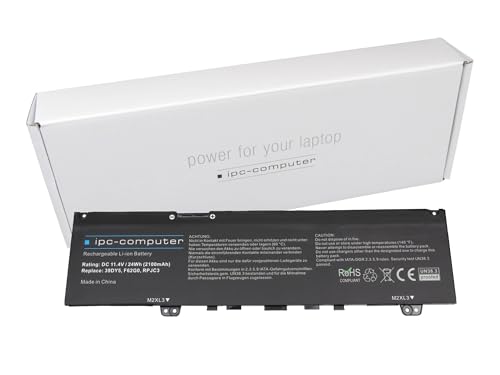 IPC-Computer Akkus 0F62G0 Laptop Akku 24Wh schwarz