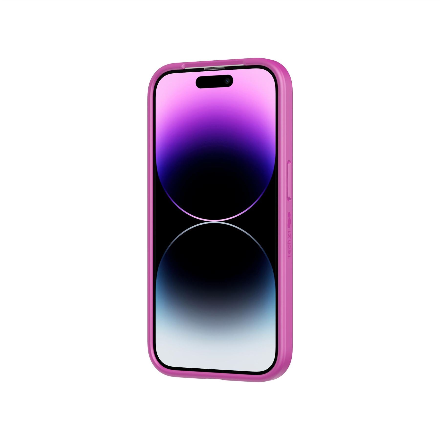 Tech21 EvoTint iPhone 14 Pro MagSafe Hülle Pink 12ft Schutz