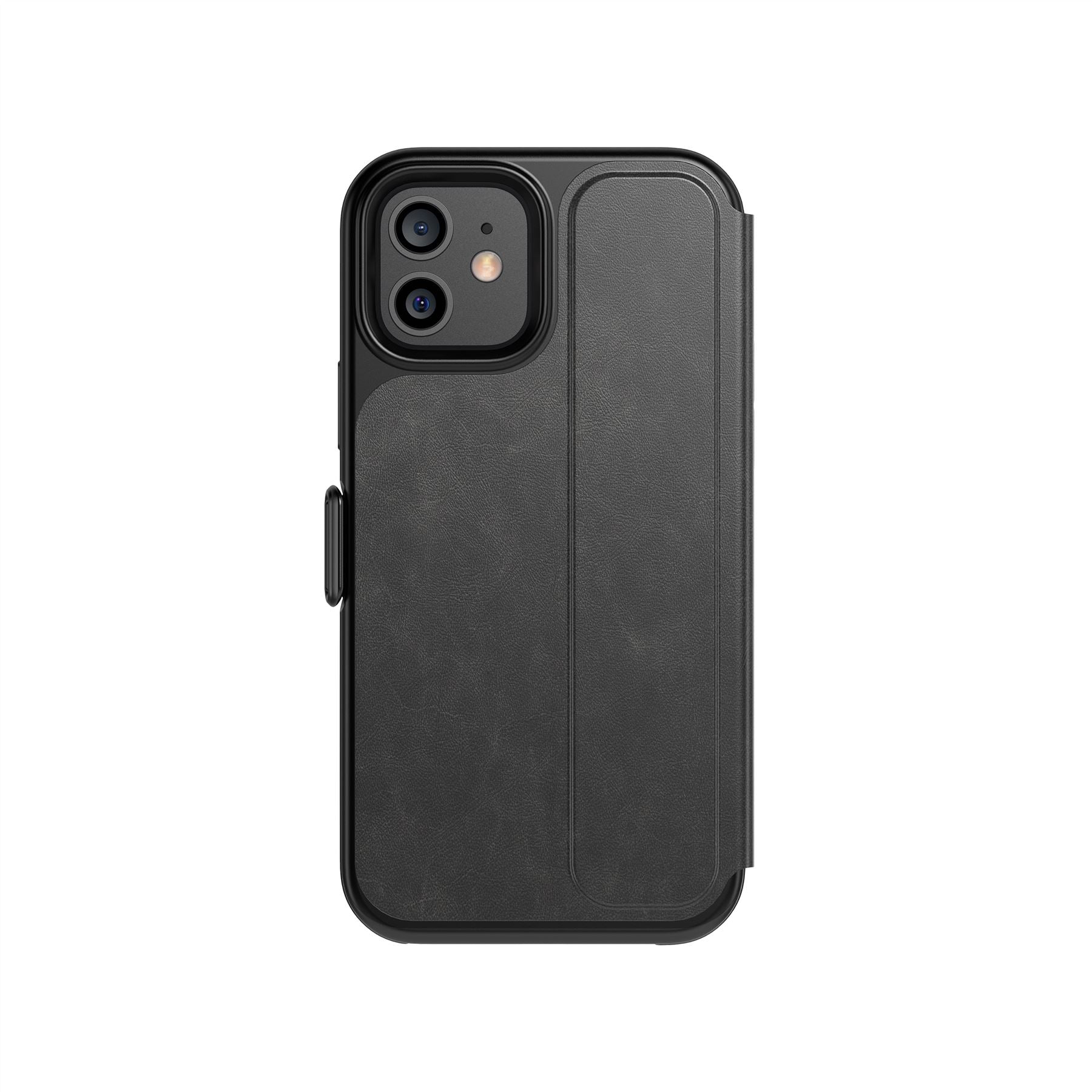 Tech21 Evo Wallet iPhone 12/12 Pro Hülle Smokey Black Kartenfach